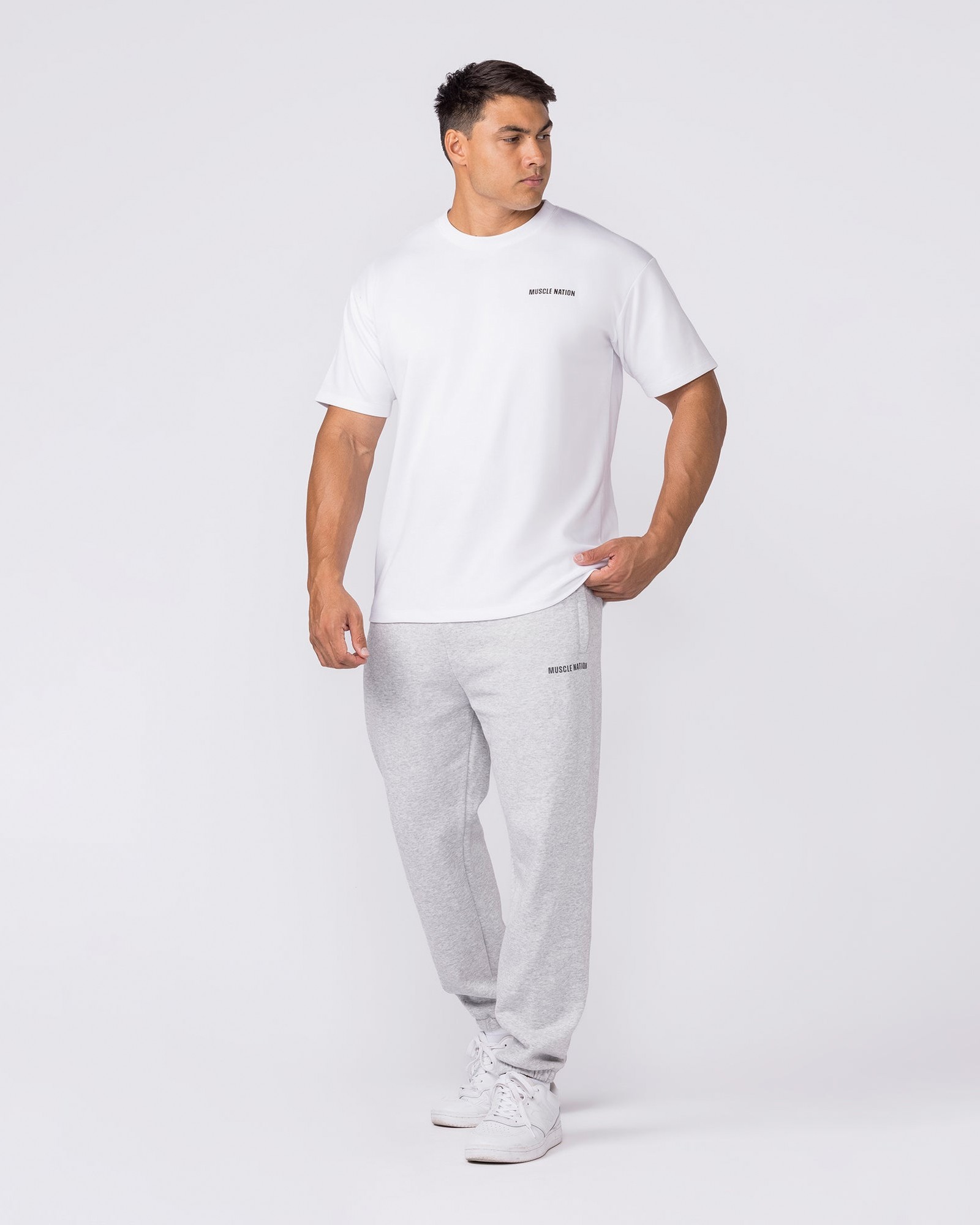 Essential Trackies - Grey Marl