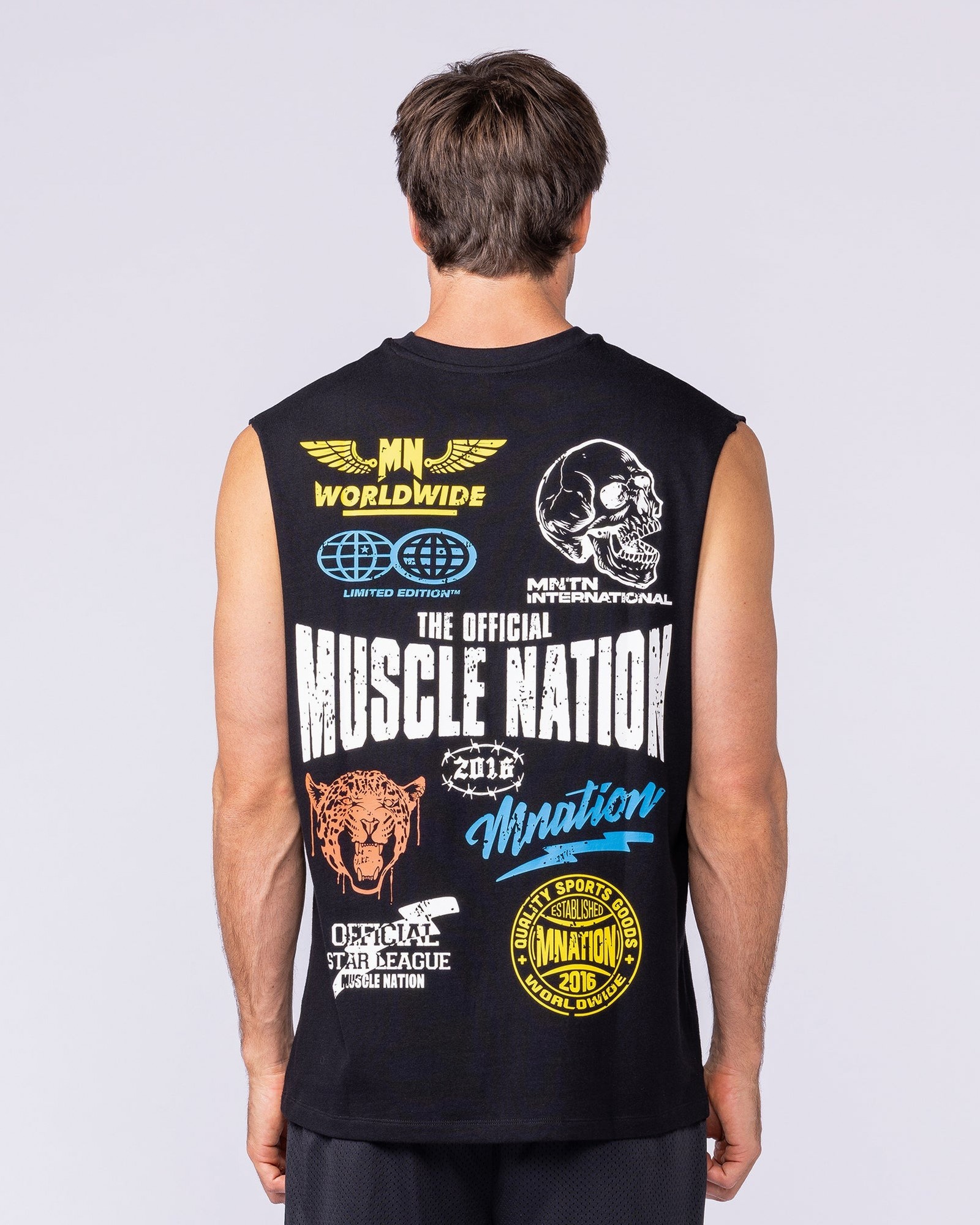 Archives Muscle Tank - Black