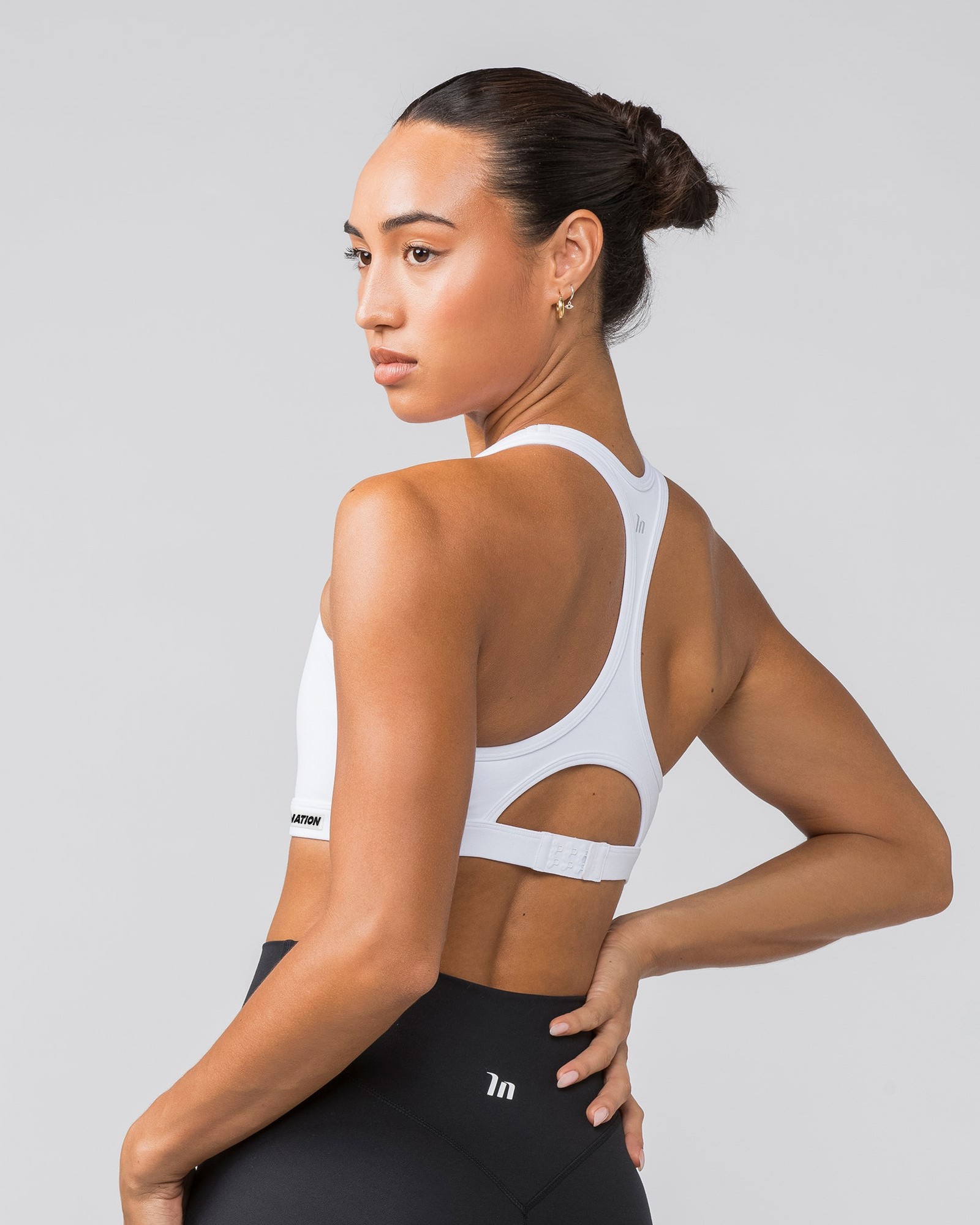 Drew Bra - White / White