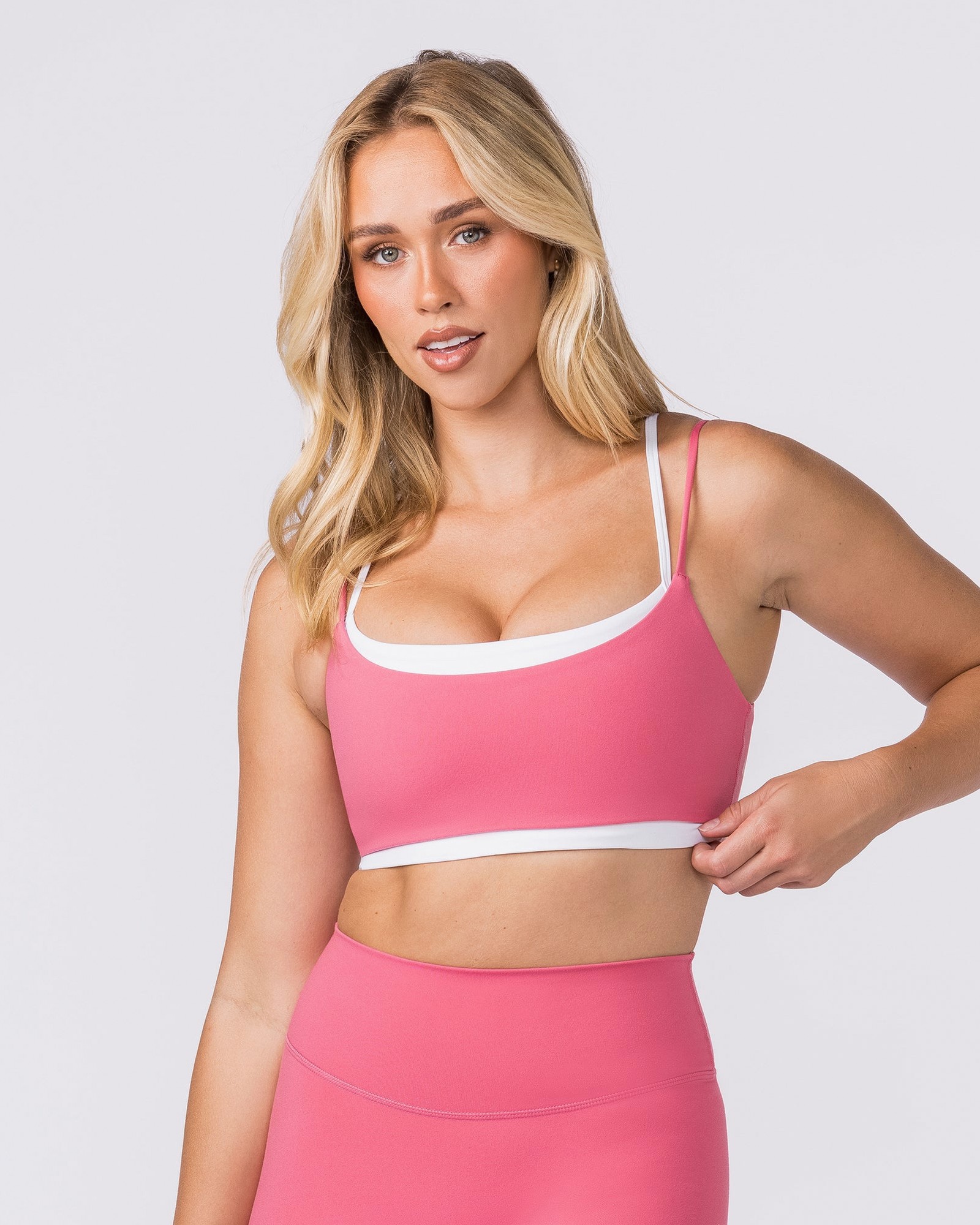 Duo Bralette - White/Petal
