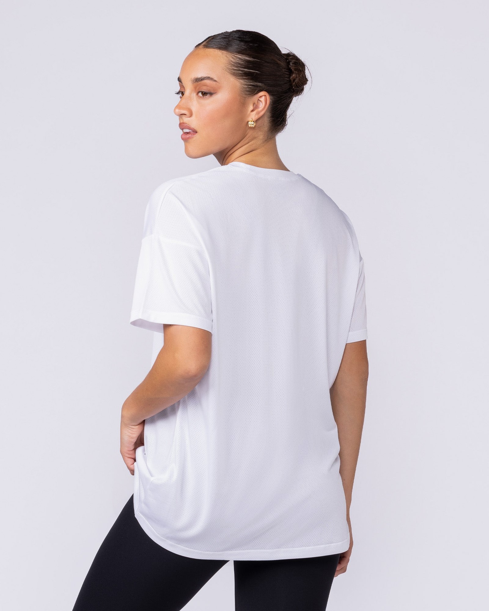 Womens Relaxed Training Tee - White