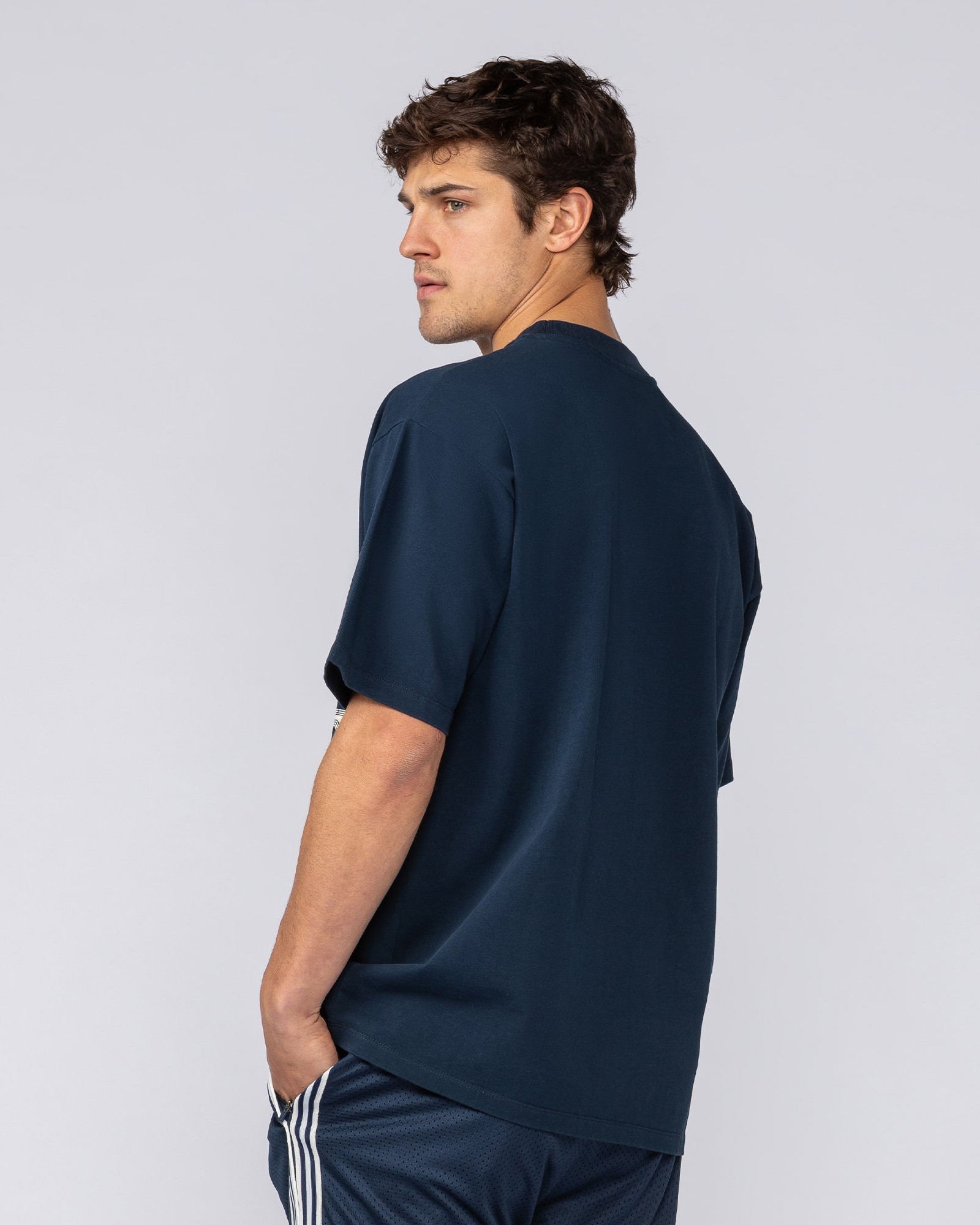 Falcon Regular Fit Tee - Navy