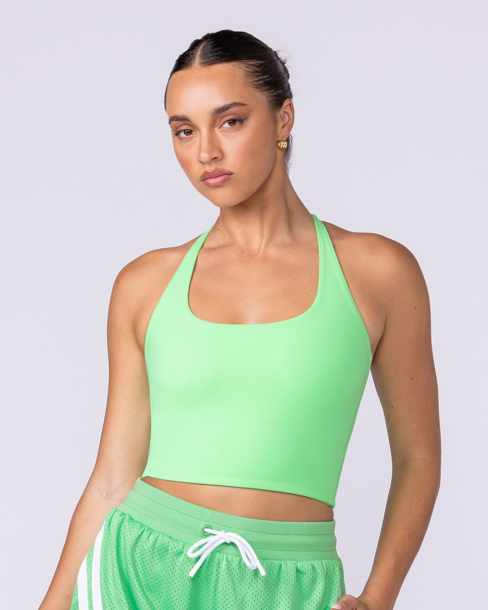 Captivate Bra Tank - Key Lime