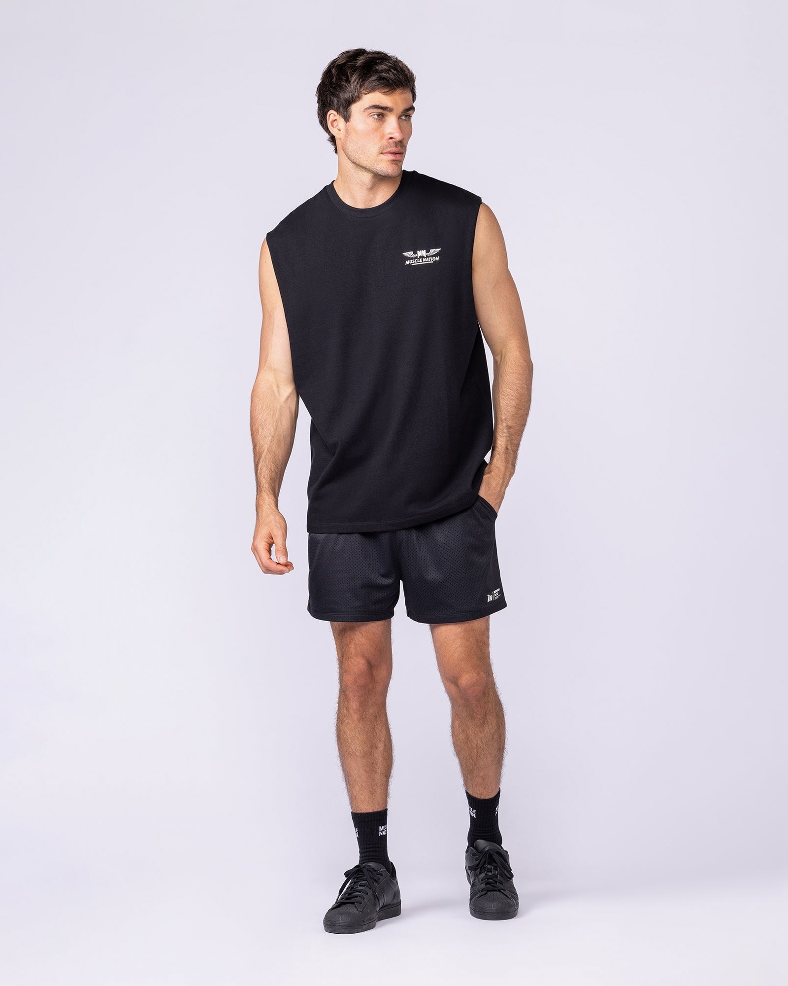 Archives Muscle Tank - Black