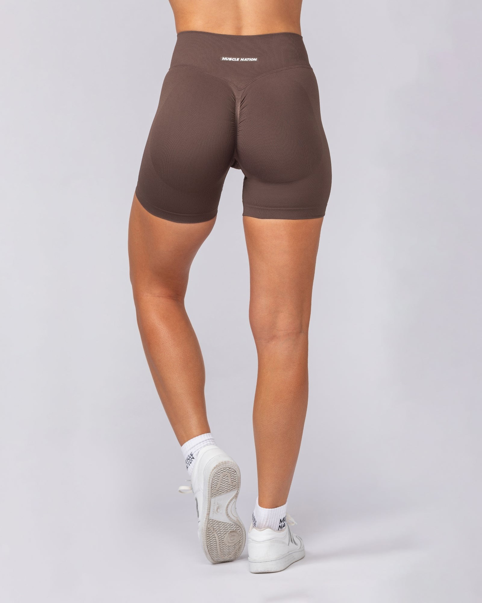 Sculpt Seamless Midway Shorts - Cola