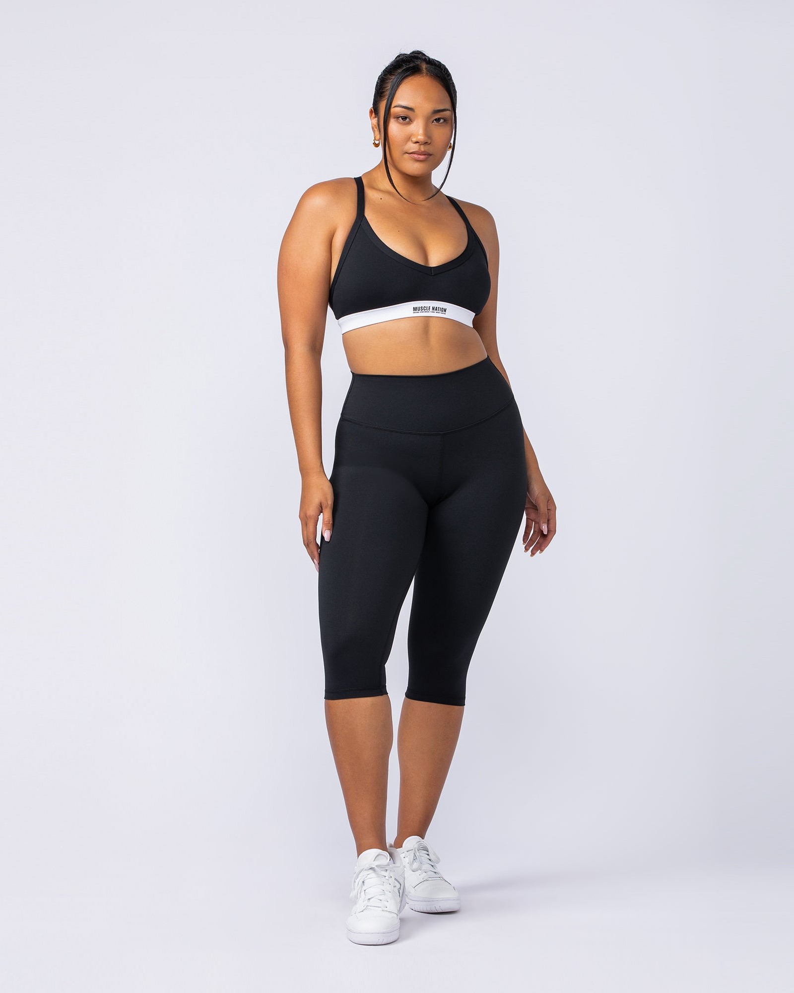 Replay Signature 3/4 Leggings - Black