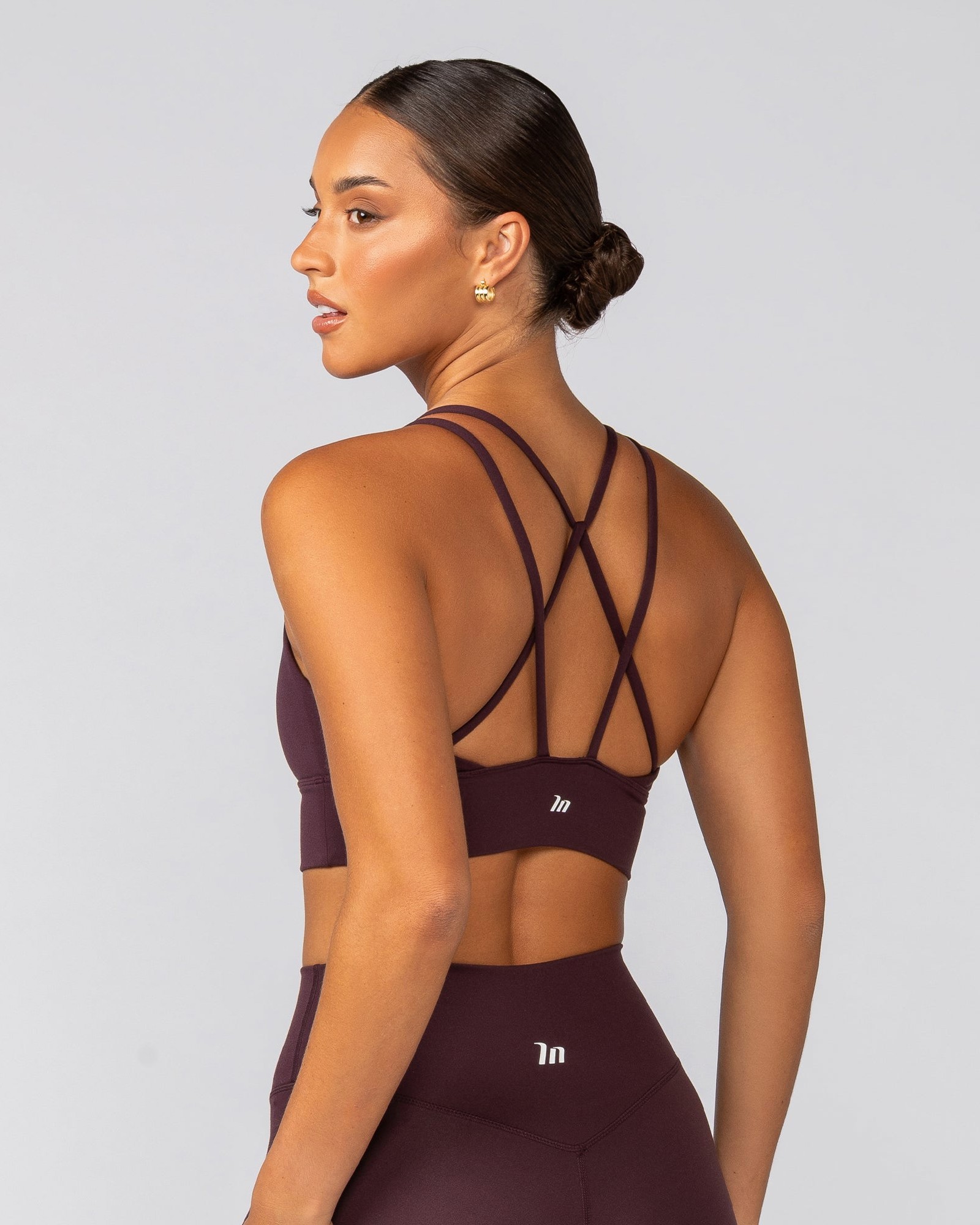 Dash Longline Bra - Fig