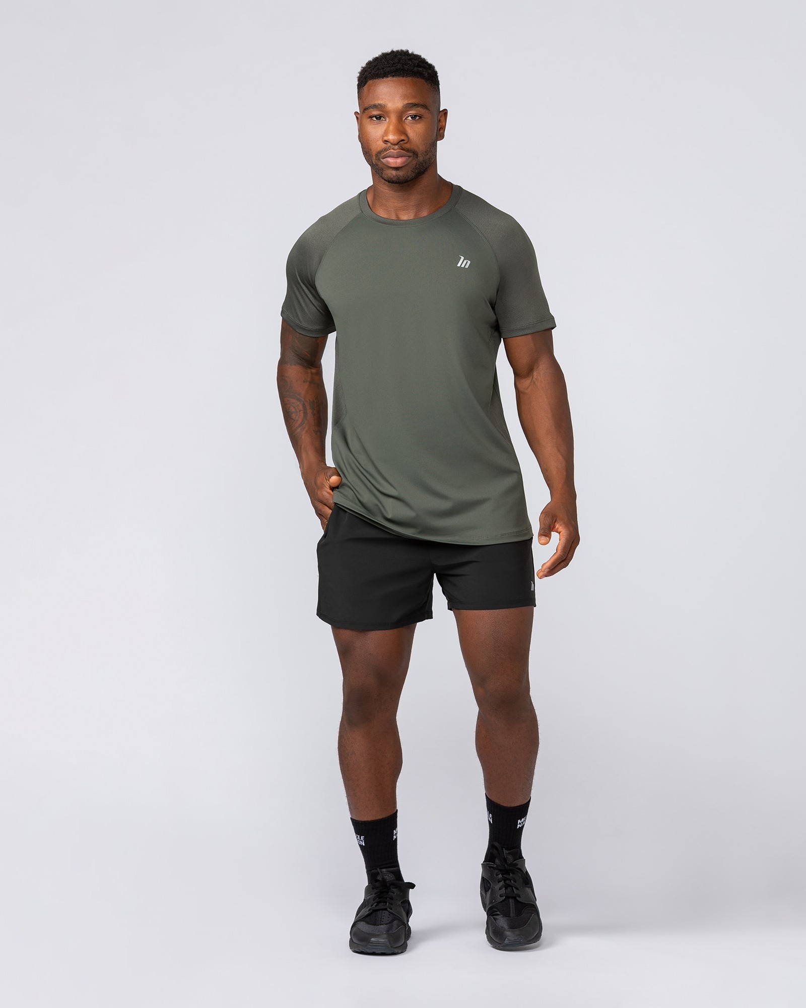 Ventilation Tee - Dark Khaki