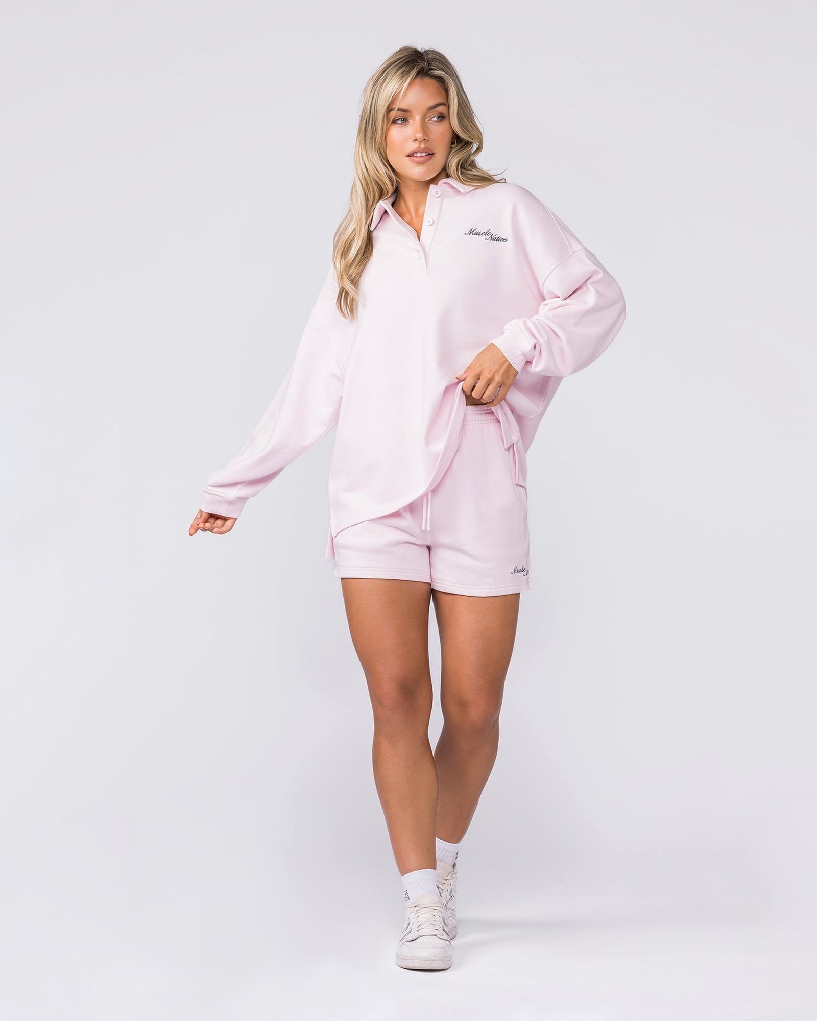 Loopback Lounge Shorts - Babydoll