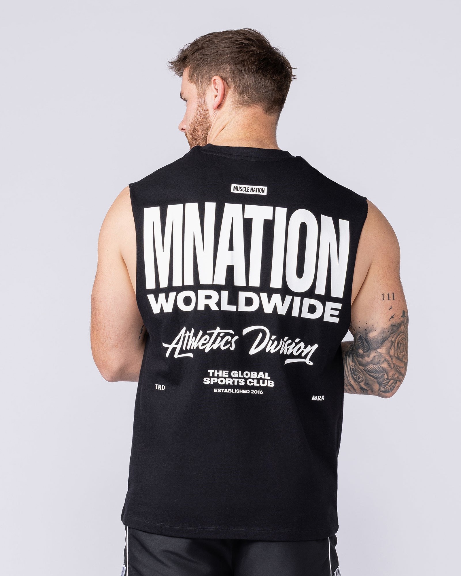 Athletic Division Muscle Tank - Black