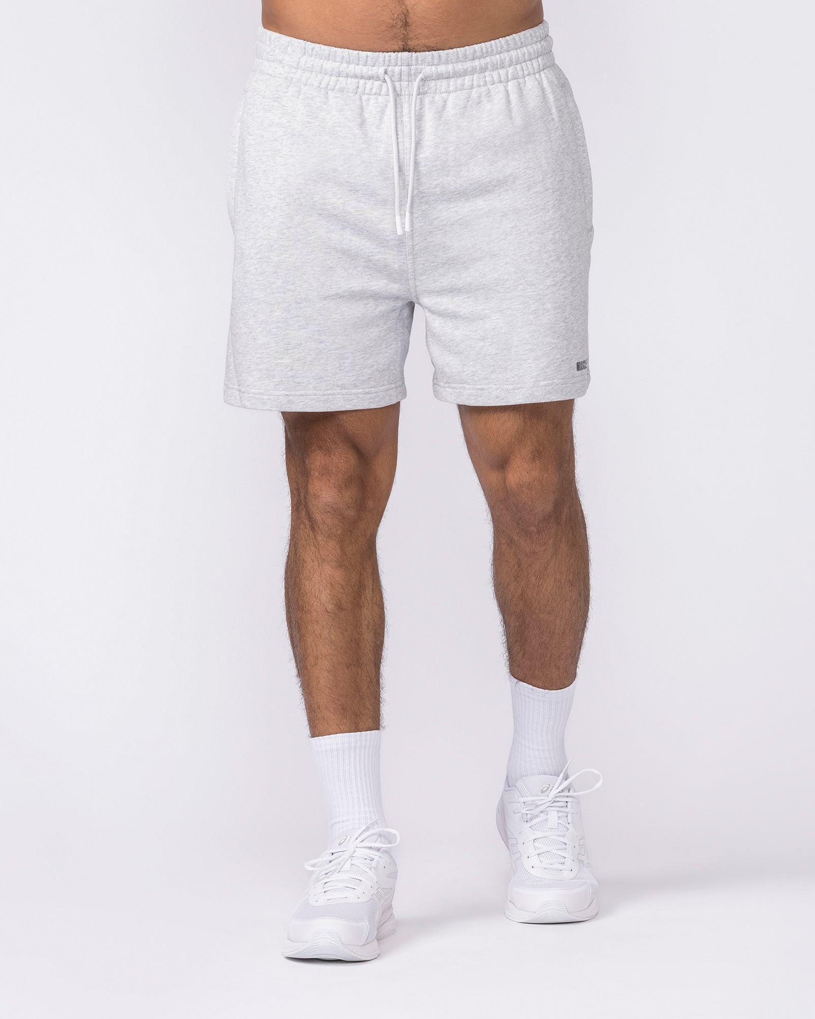 Essential Sweat 5" Shorts - Grey Marl