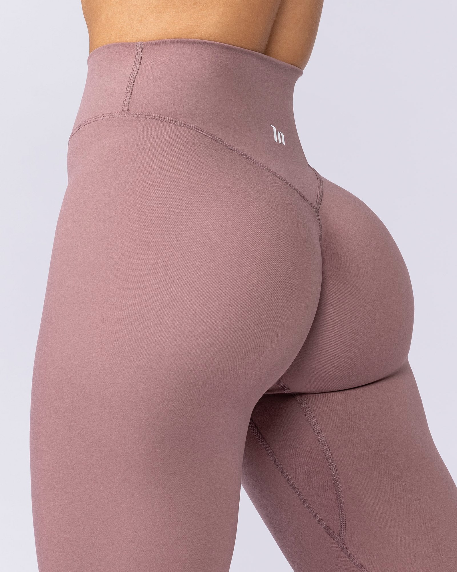 Liberty High Rise Ankle Length Leggings - Mocha Berry