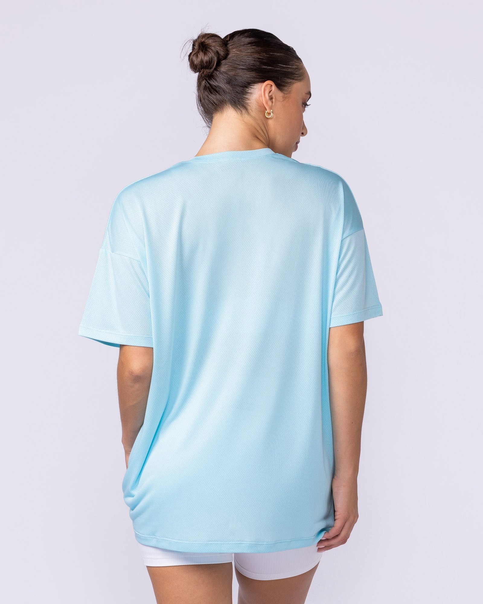 Womens Relaxed Training Tee - Lagoon