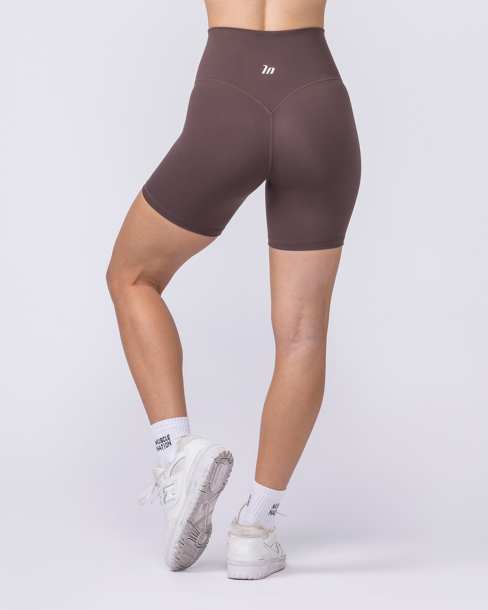 Unrivalled Bare Bike Shorts - Cola