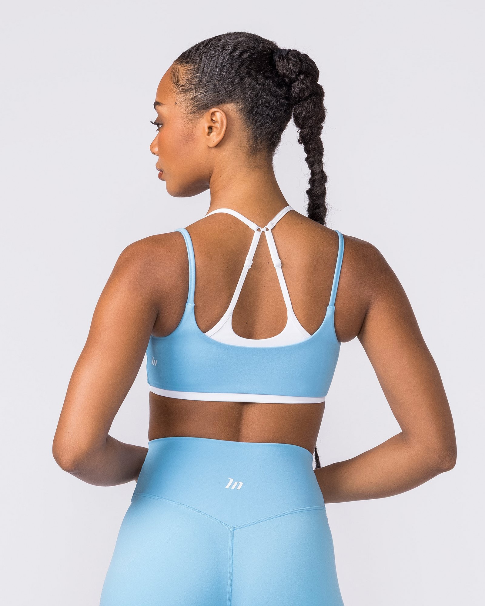 Duo Bralette - White/Frosted