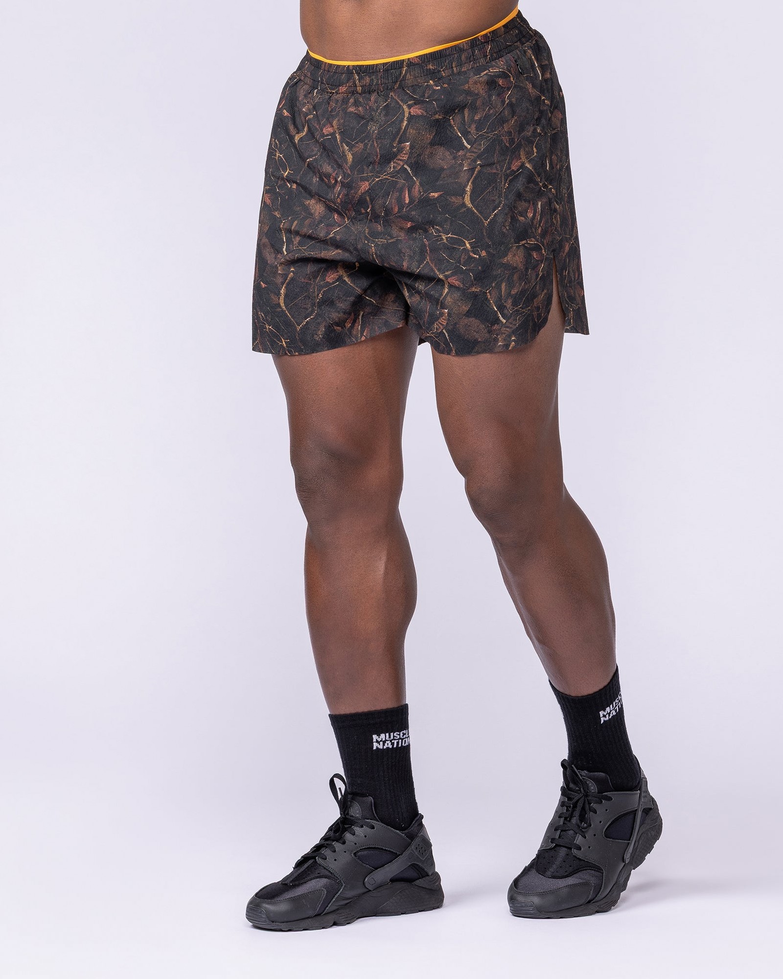 Compete 3" Run Shorts - Tree Camo