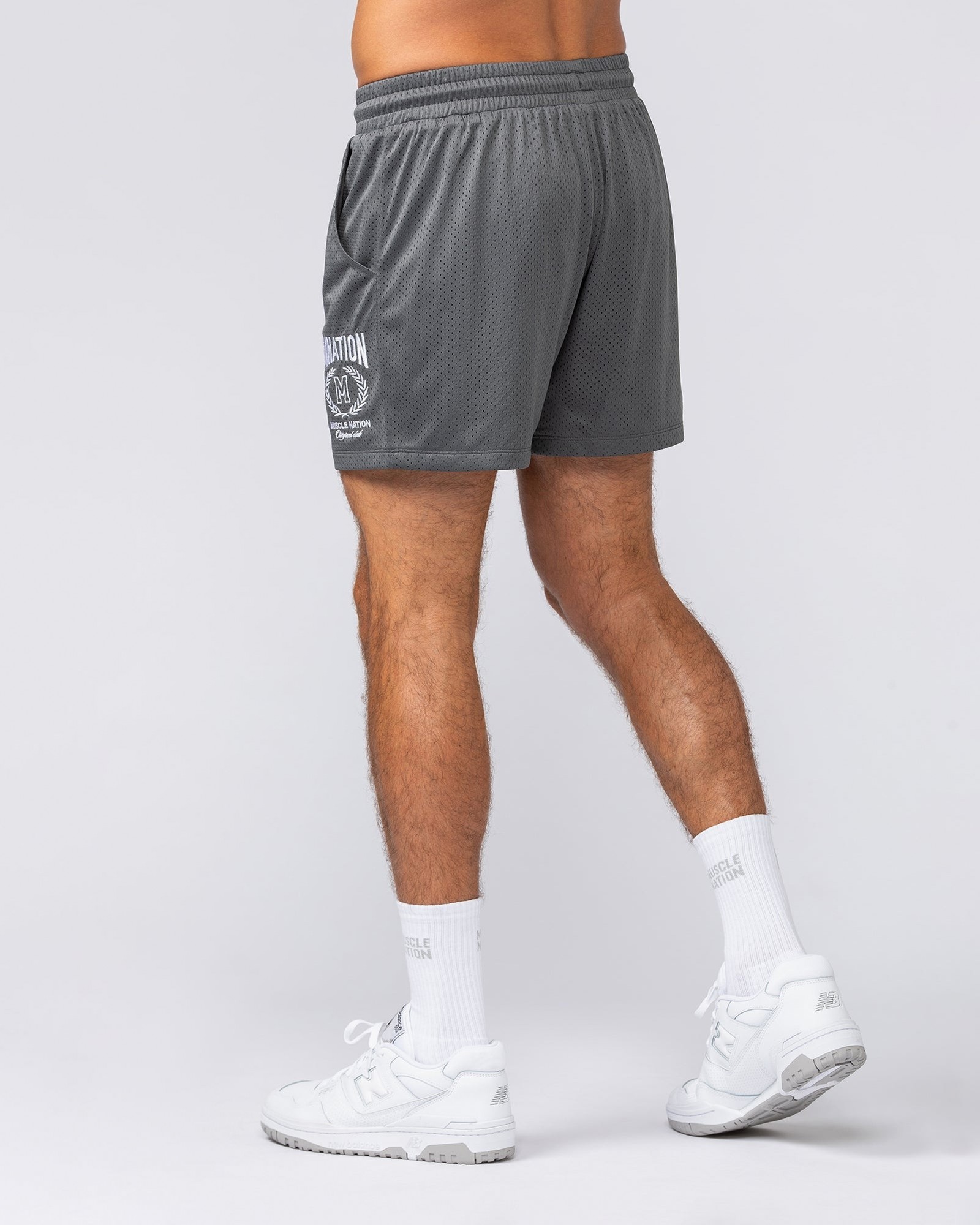 Heritage Crest Lay Up 3.5" Shorts - Tornado