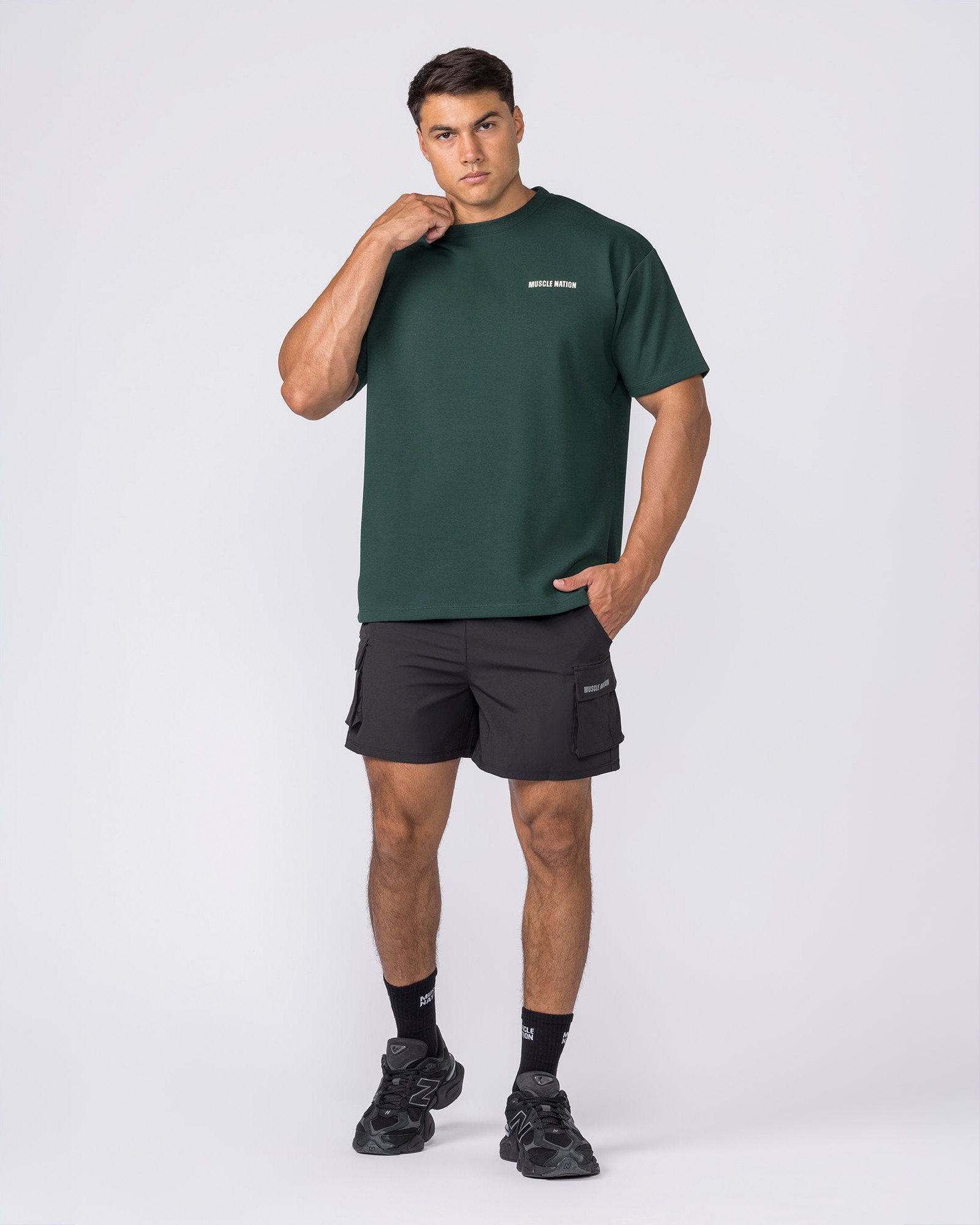 Active Cargo 5" Shorts - Black