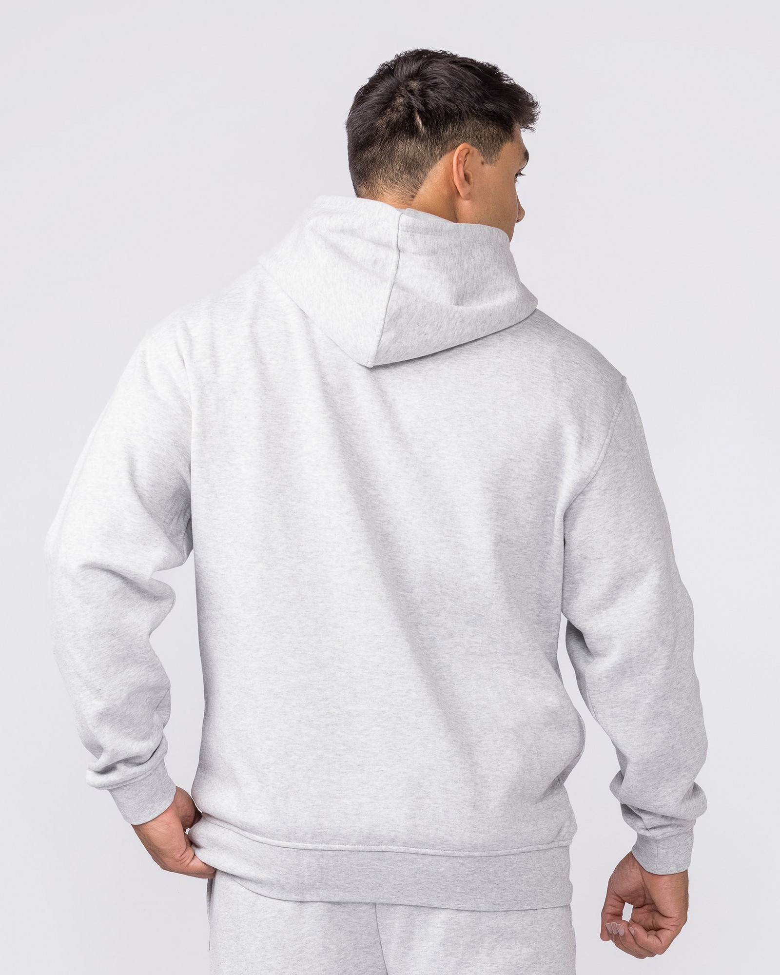 Essential Hoodie - Grey Marl