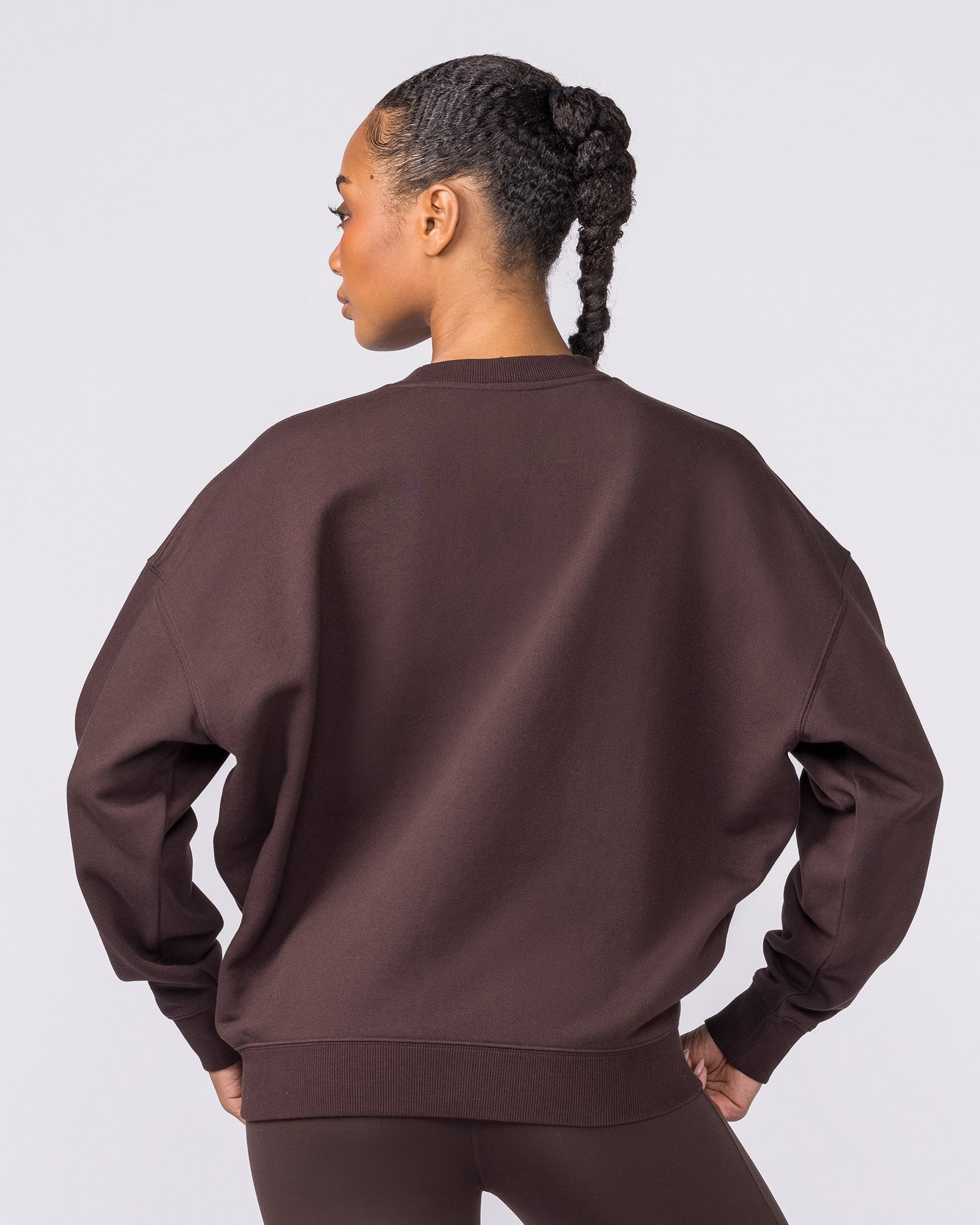 Collective Boxy Pullover - Cocoa