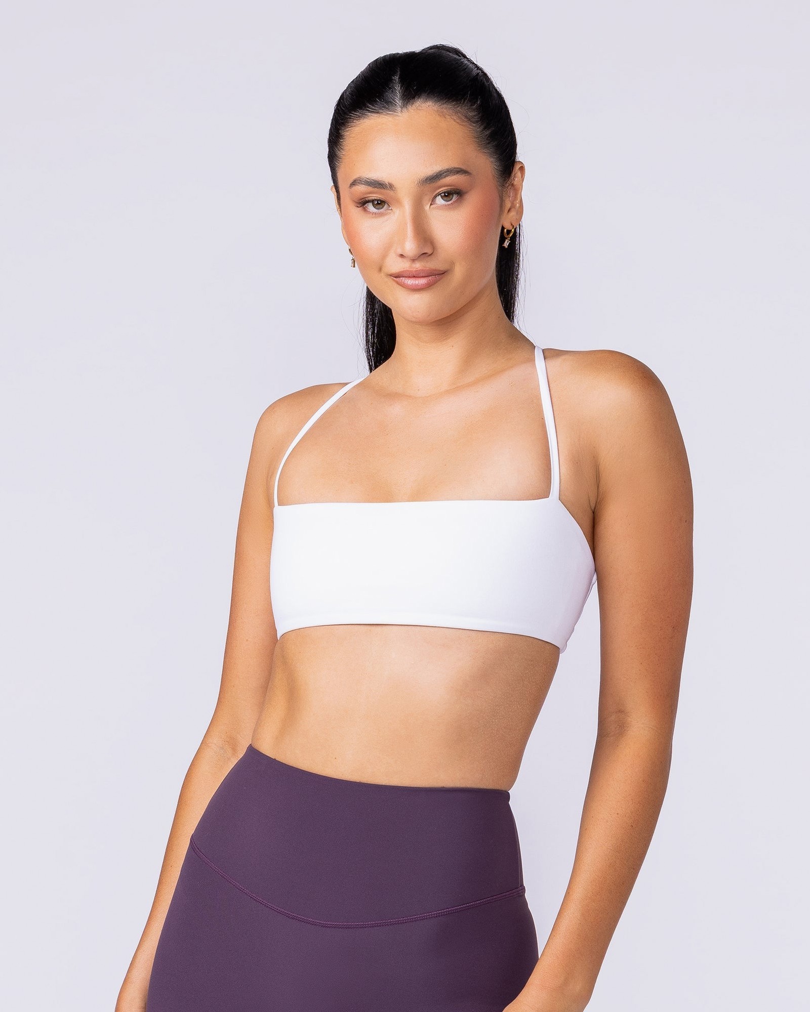 Halo Bralette - White