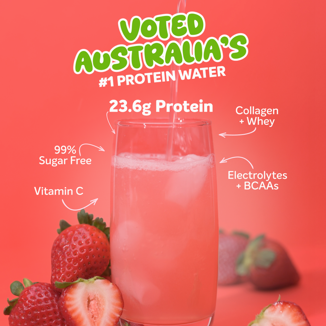 PROTEIN WATER - Strawberry - 25 serves