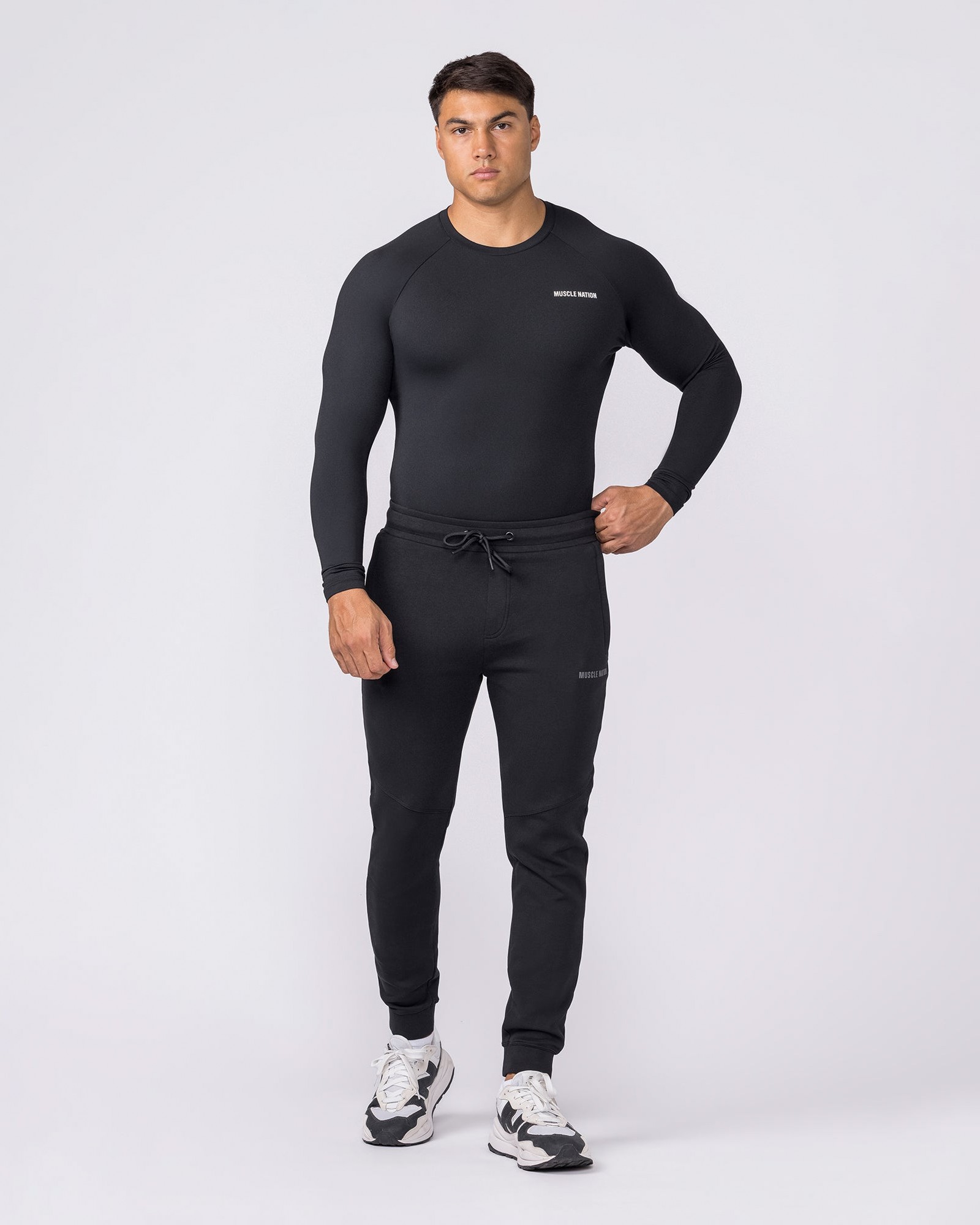 Apex Long Sleeve Tee - Black