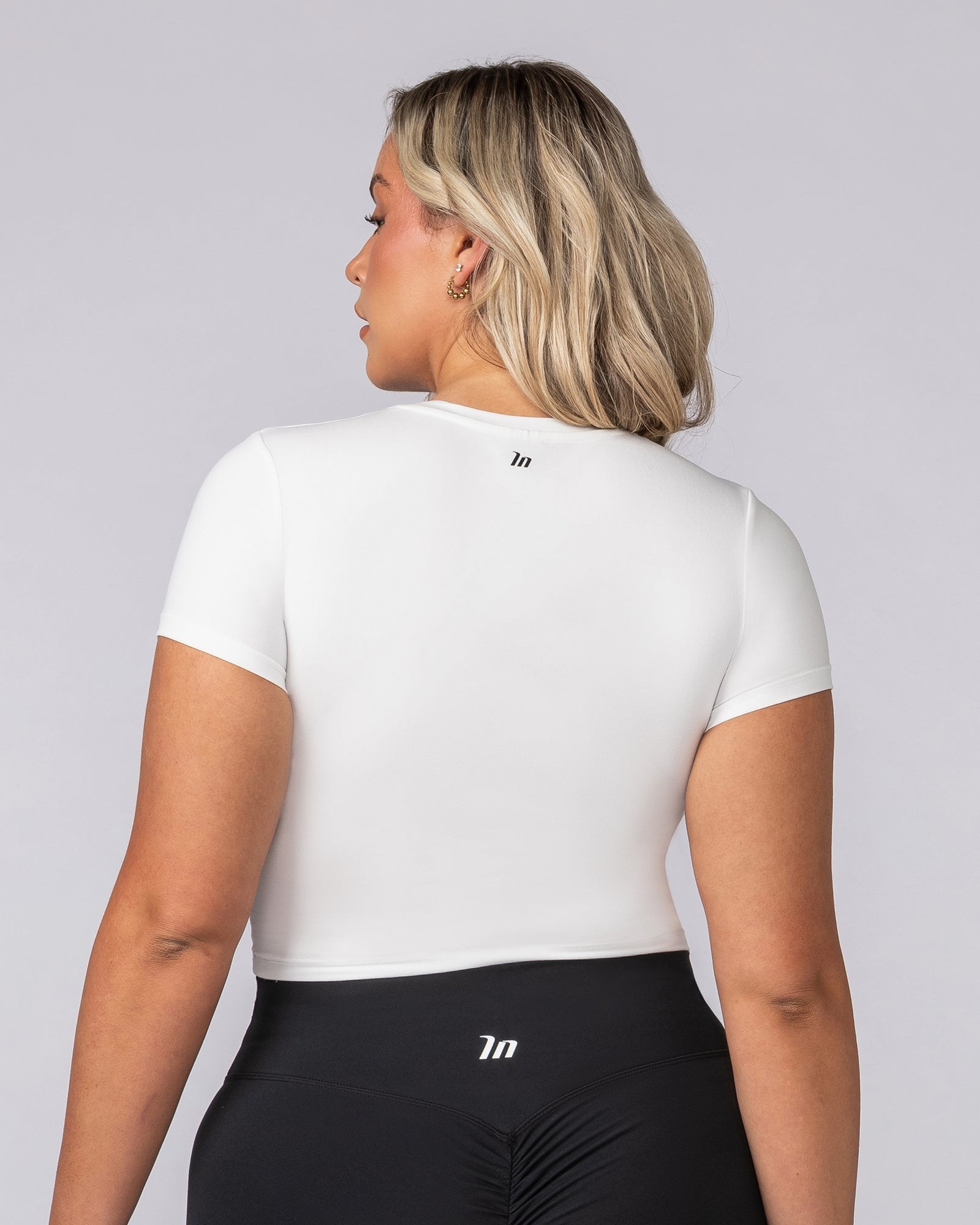 Essential Cropped Tee - Milk