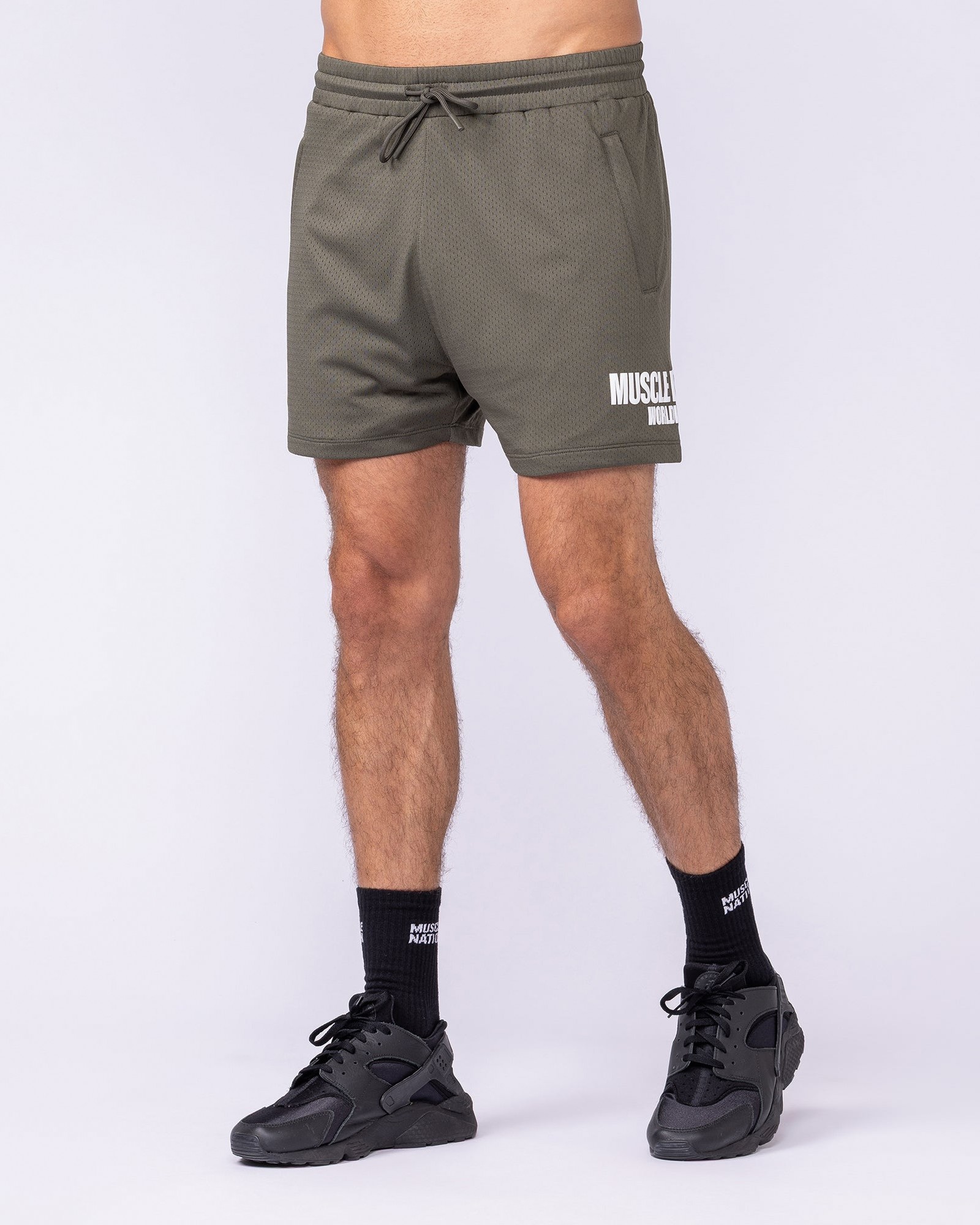 Worldwide Lay Up 3.5" Shorts - Dark Khaki