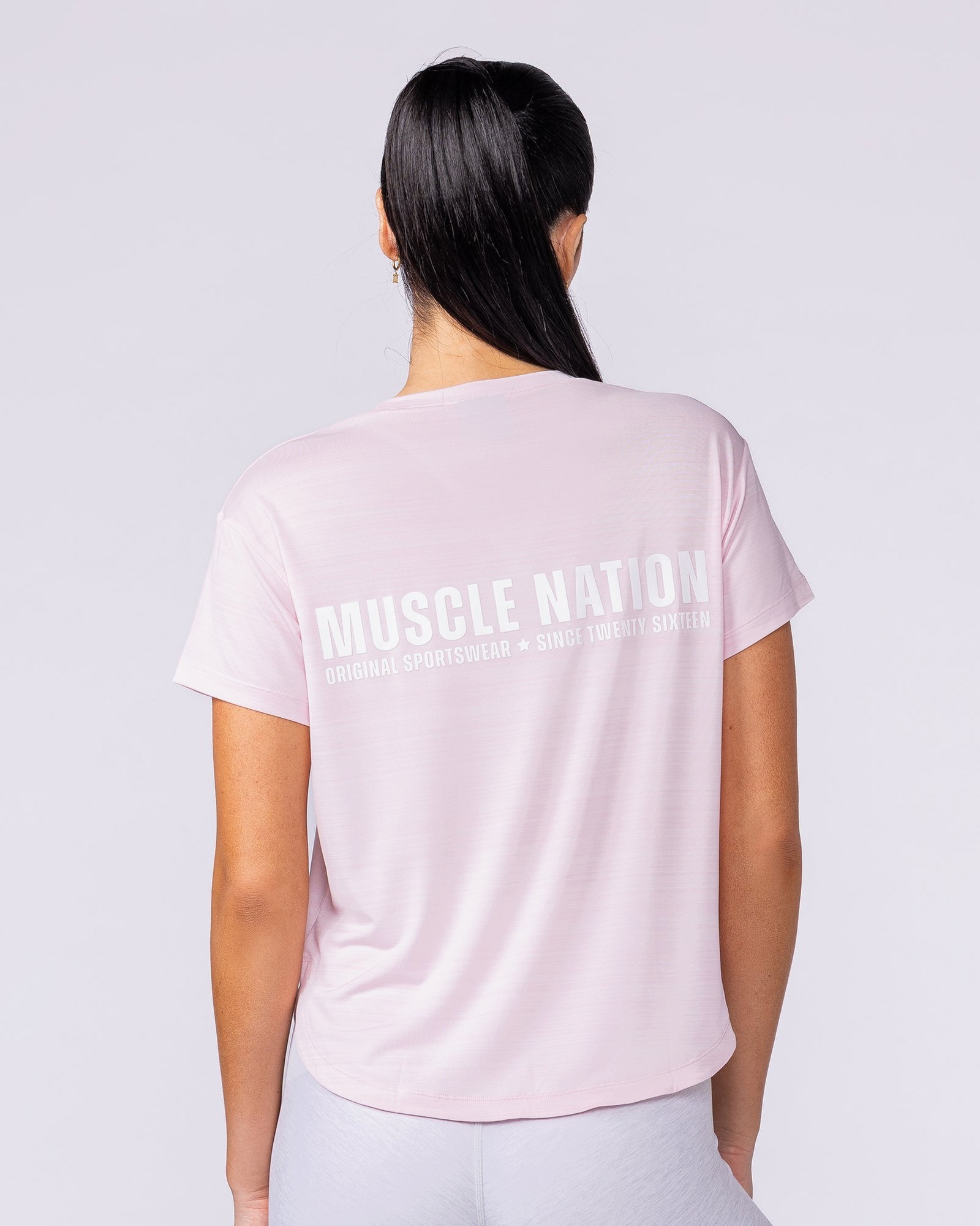 Ignite Training Tee - Soft Pink