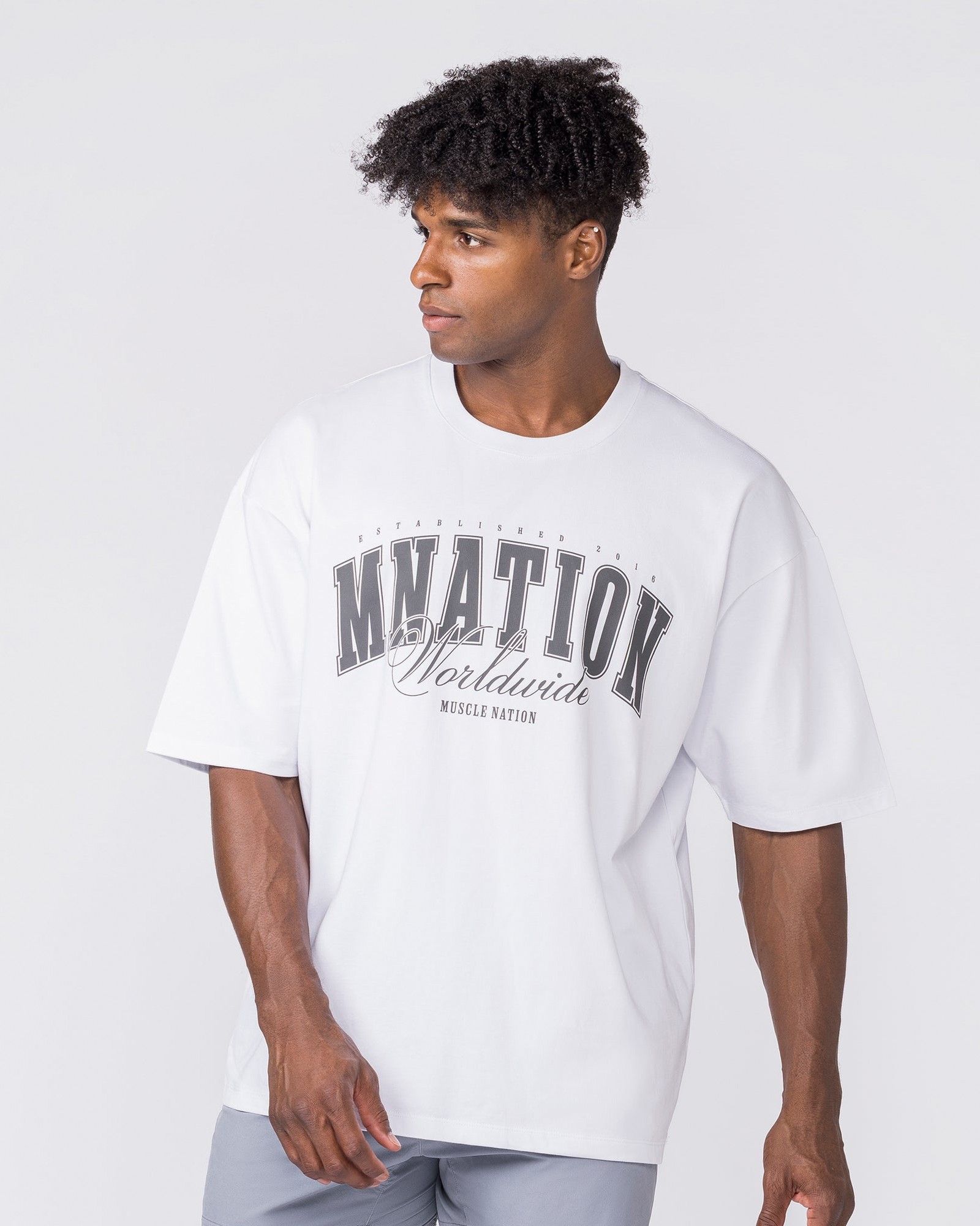 Worldclass Oversized Tee - White