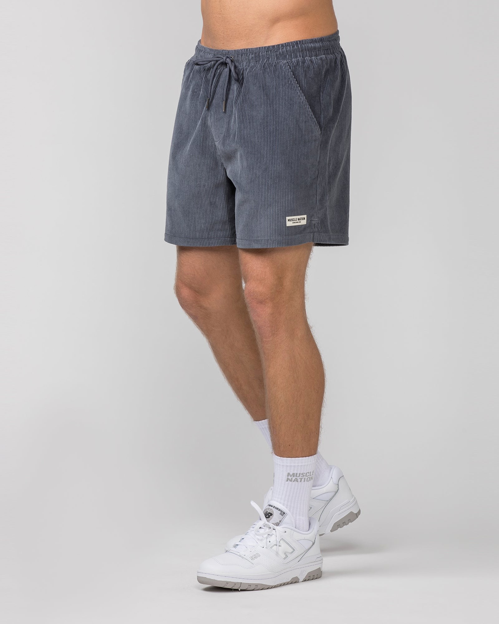 Daily Corduroy Shorts - Thunder