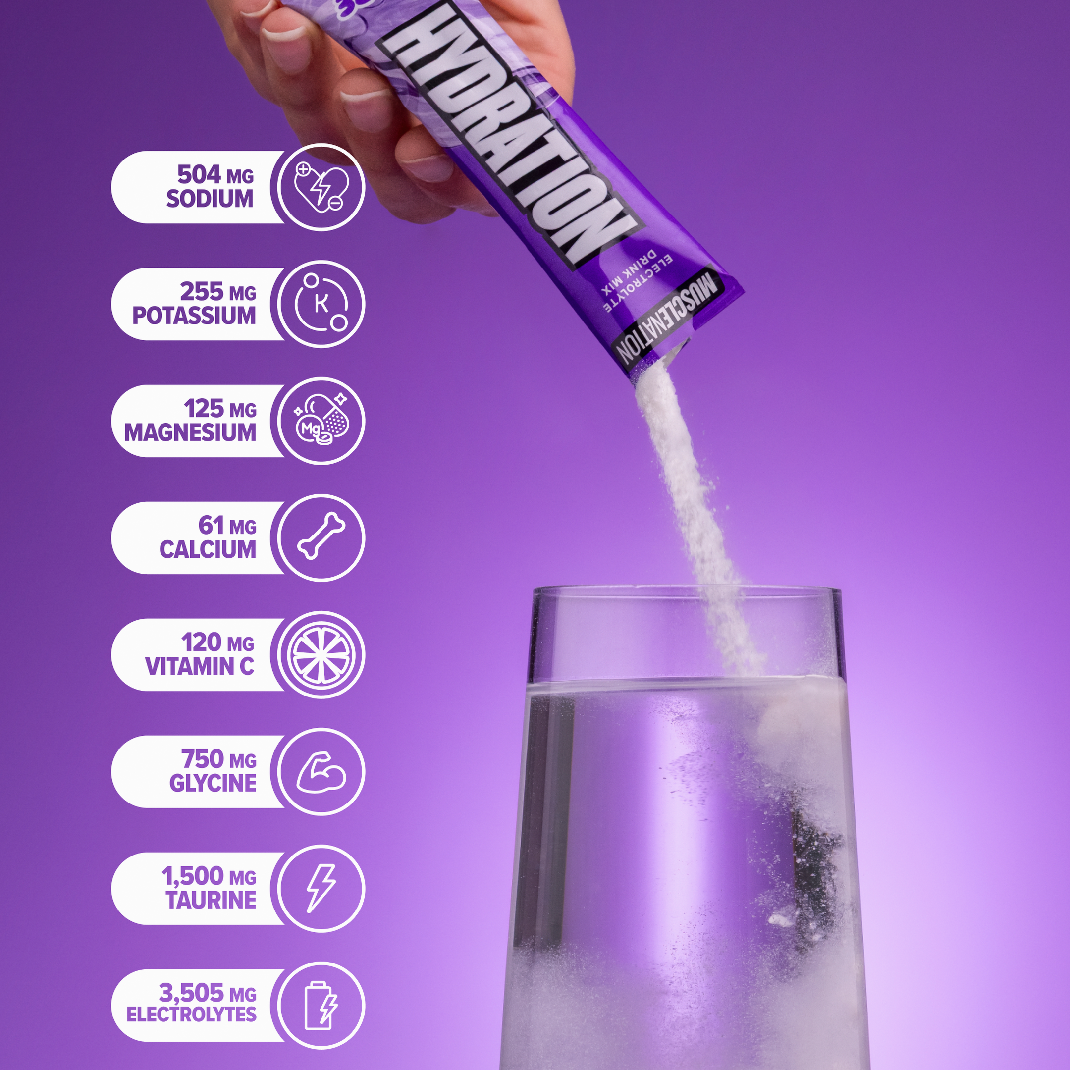 HYDRATION Sticks - Grape - 14 Pack