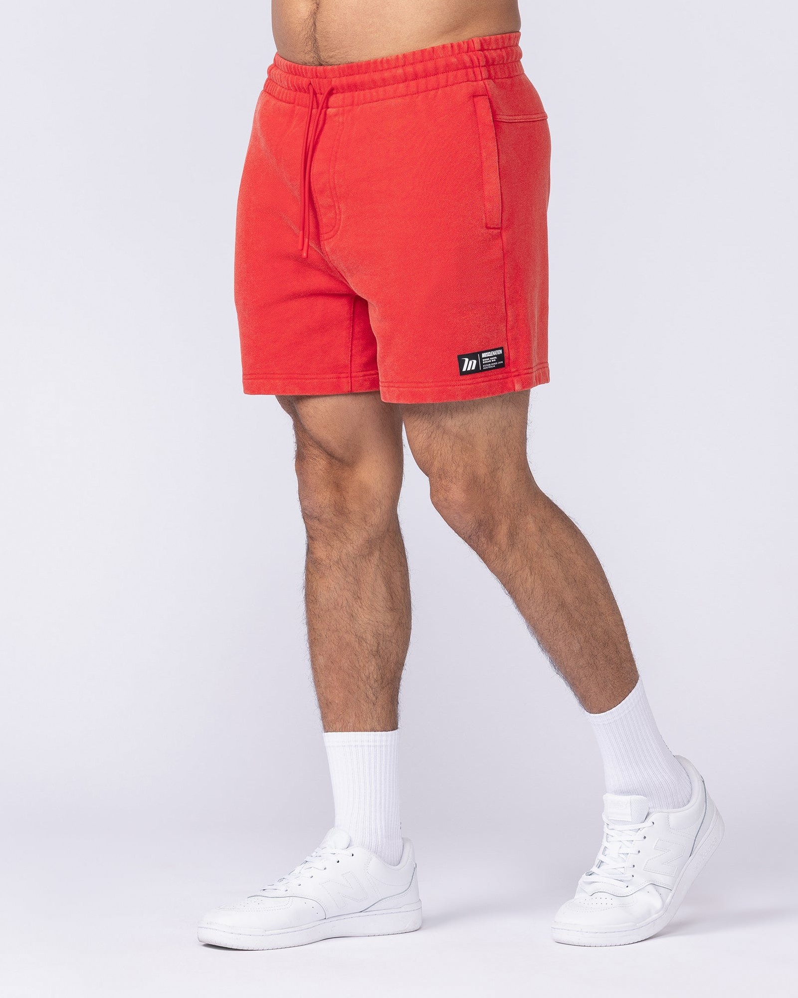 Sweat 5" Shorts - Washed Red