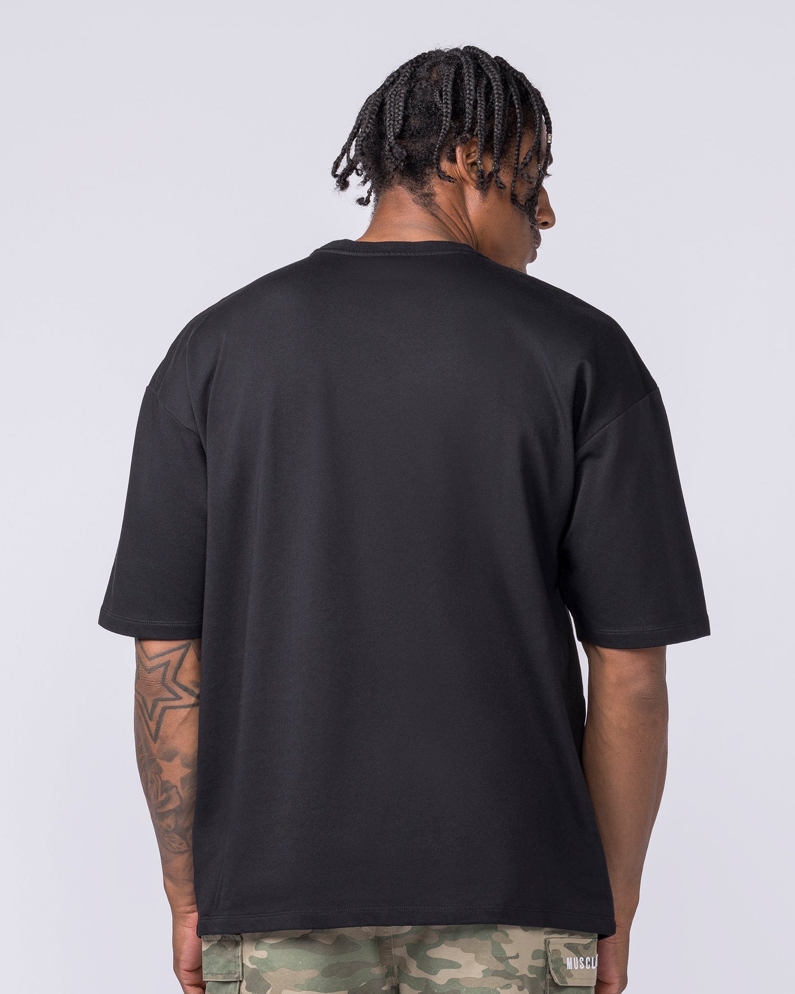MN Loopback Oversized Tee - Black