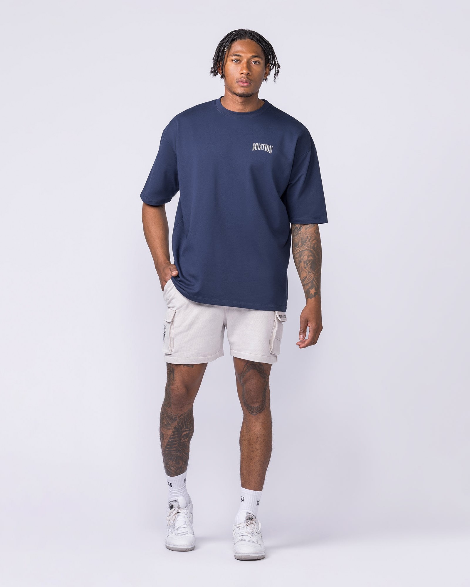 Metalcore Lay Up 5" Shorts - Navy