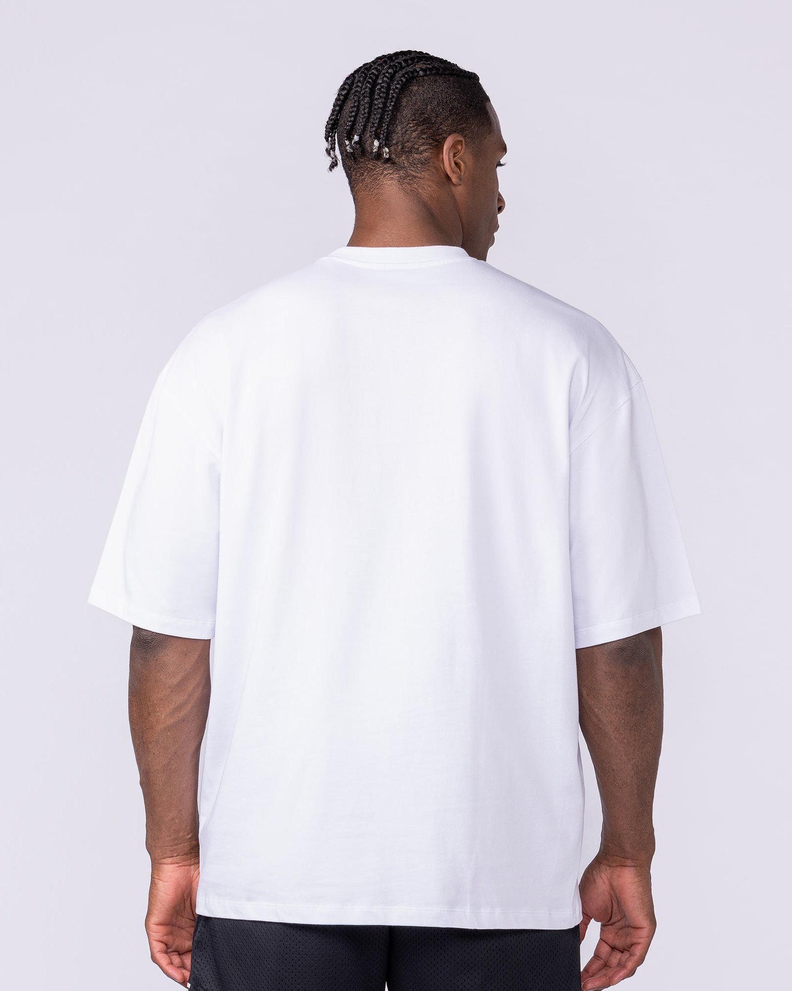 Push The Limits Oversized Tee - White