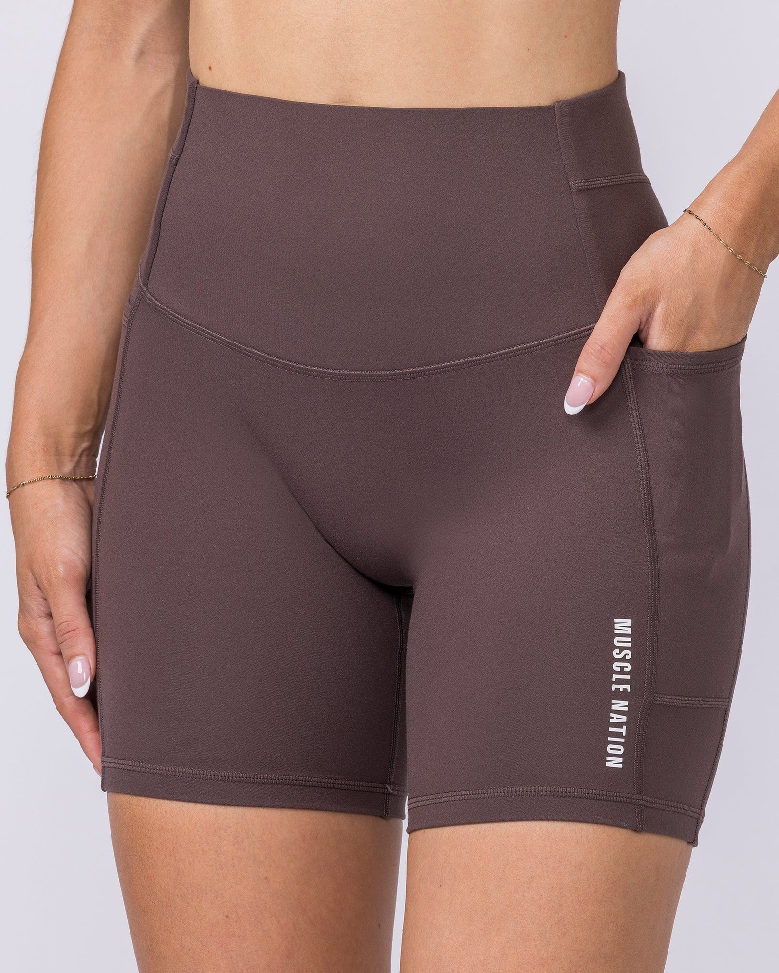 Unrivalled Everyday Pocket Bike Shorts - Cola