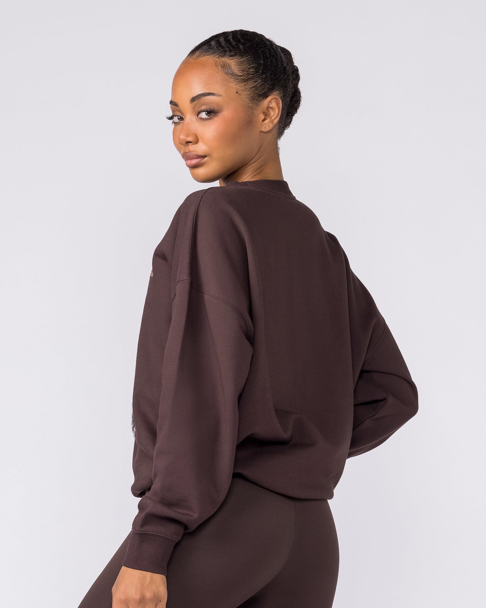 Collective Boxy Pullover - Cocoa