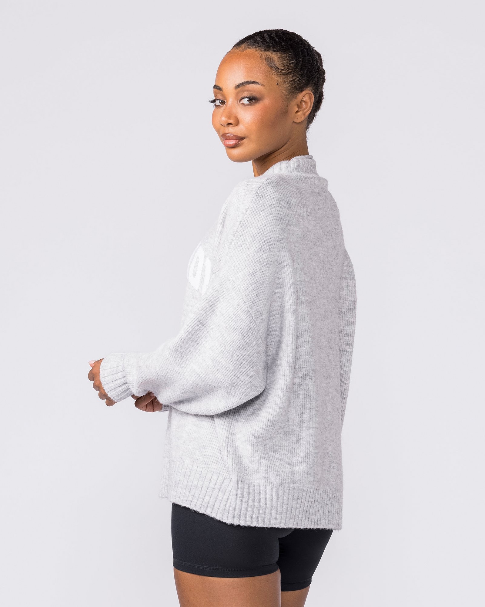 Sorority Knit - Snow Grey Marl