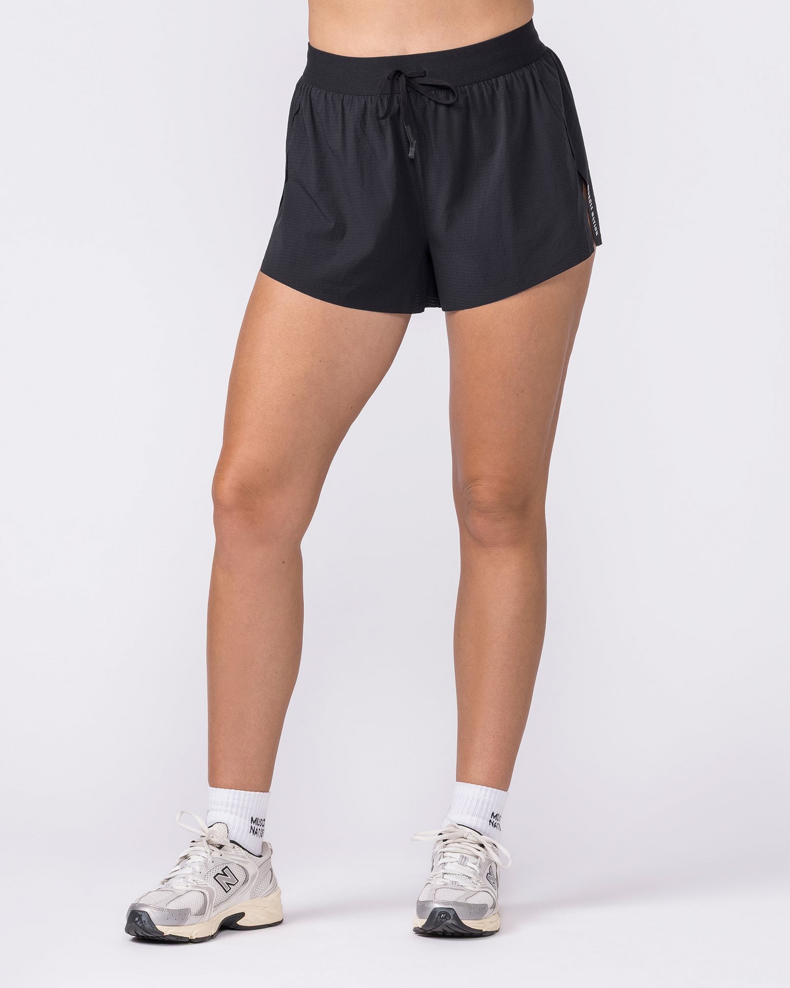 Tempo 3" Run Shorts - Black