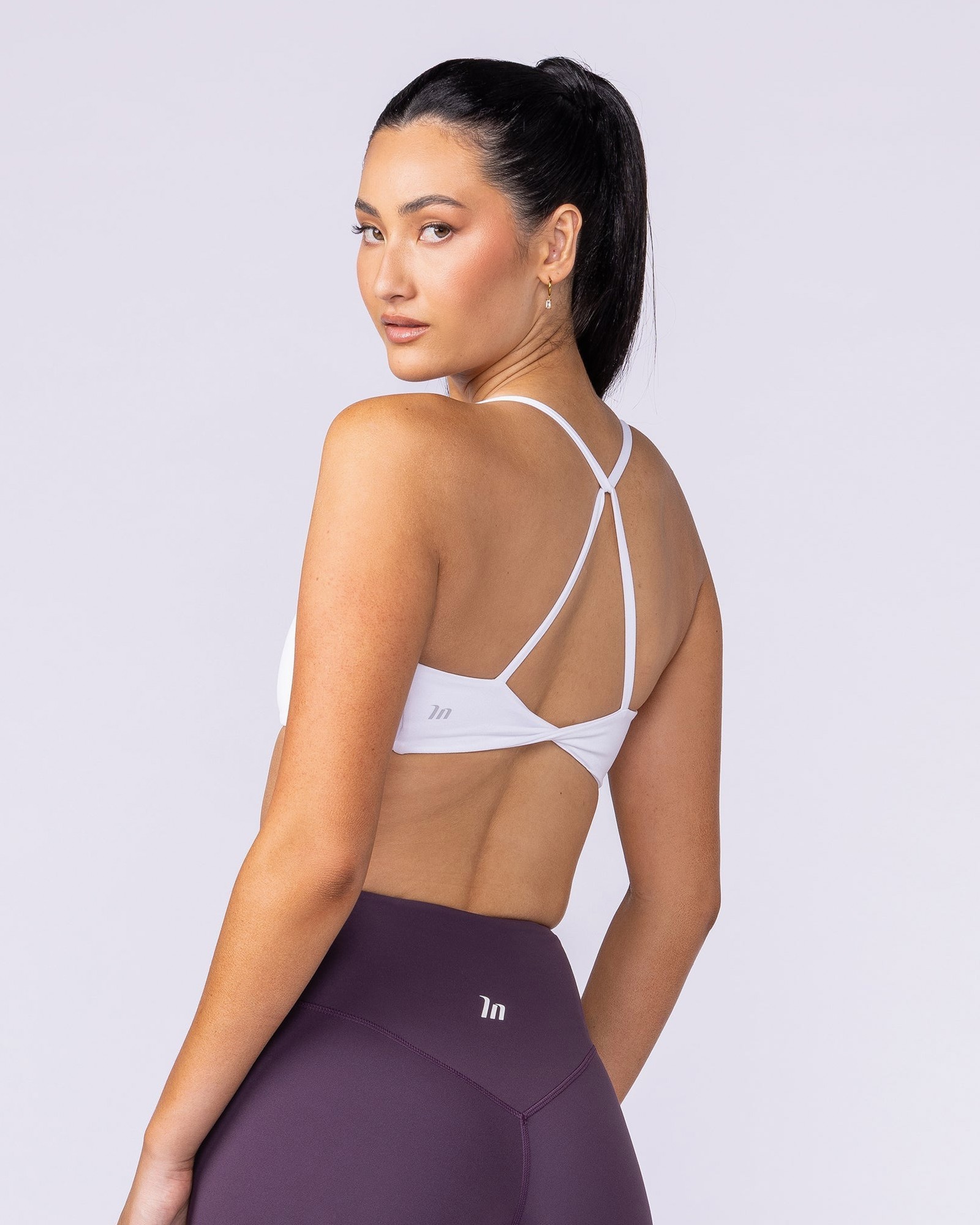 Halo Bralette - White