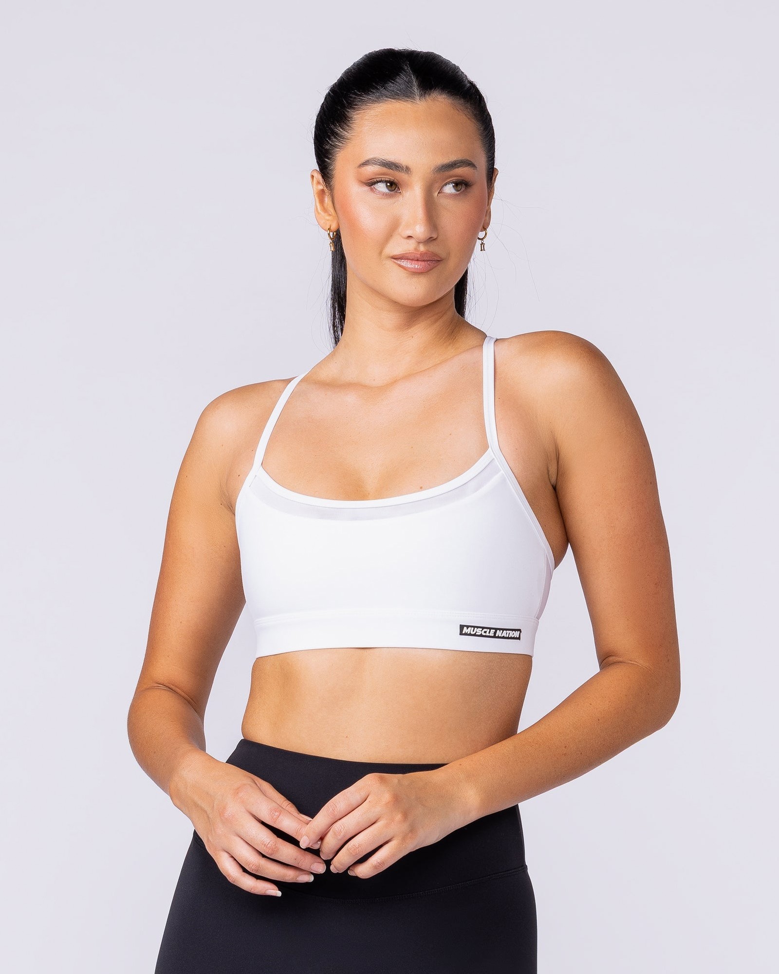 Stadium Bra - White