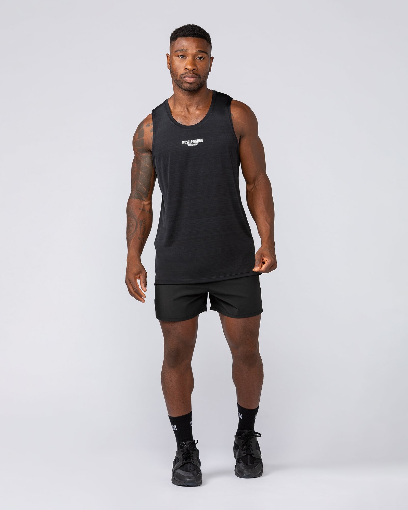 Function 4" Shorts - Black