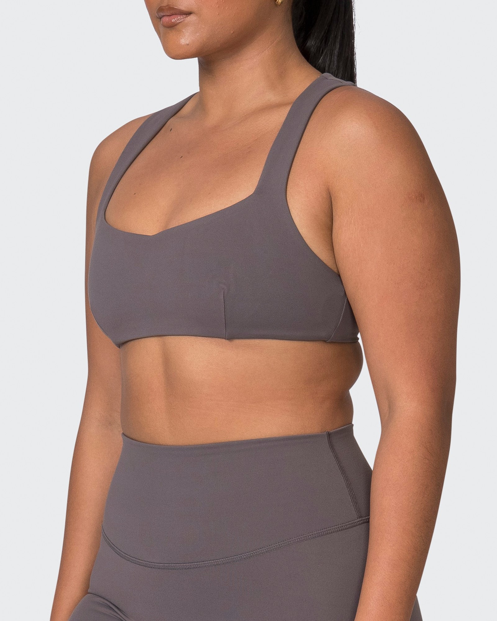 Pulse Bralette - Peppercorn