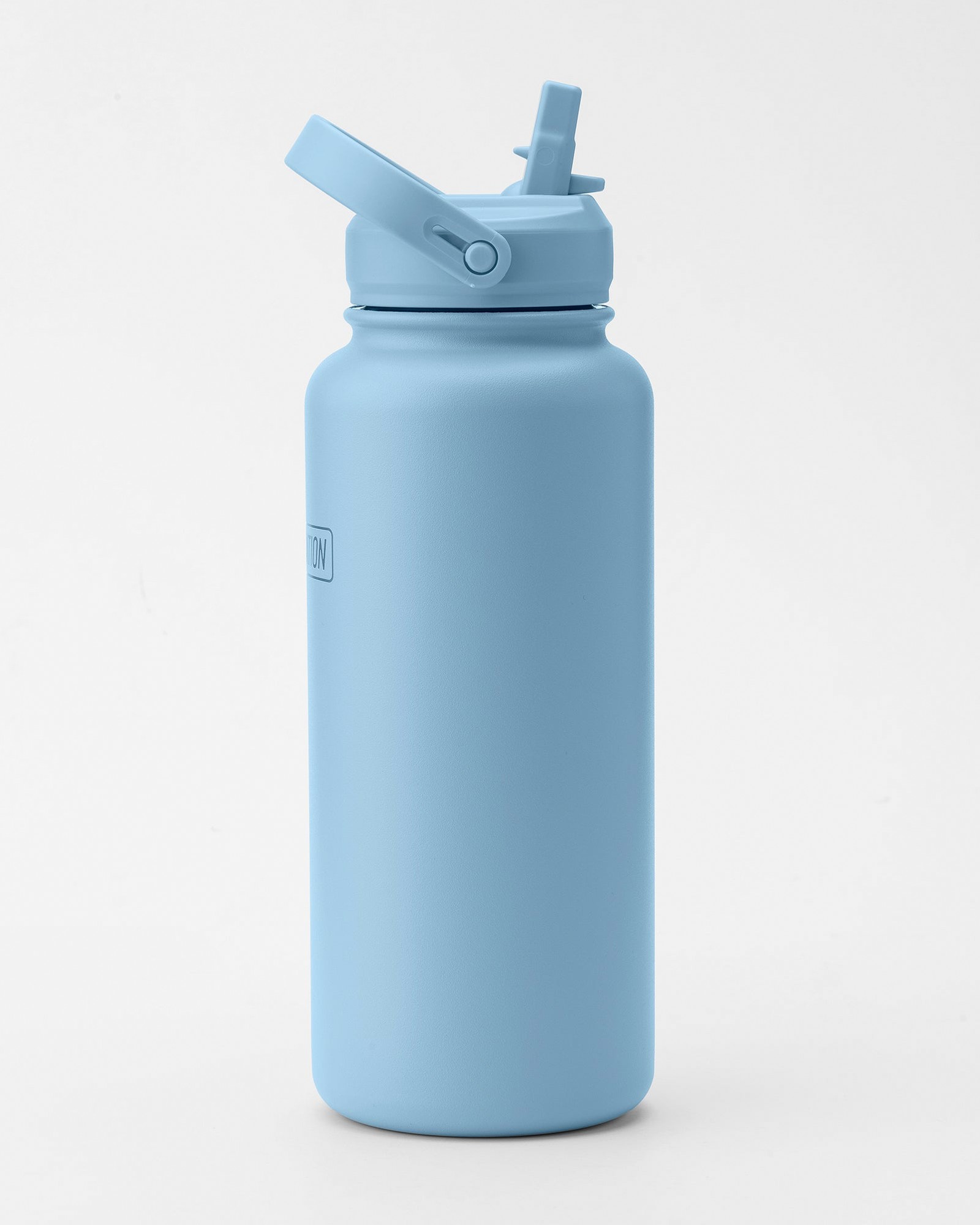 1L Insulated Water Bottle - Steel Blue