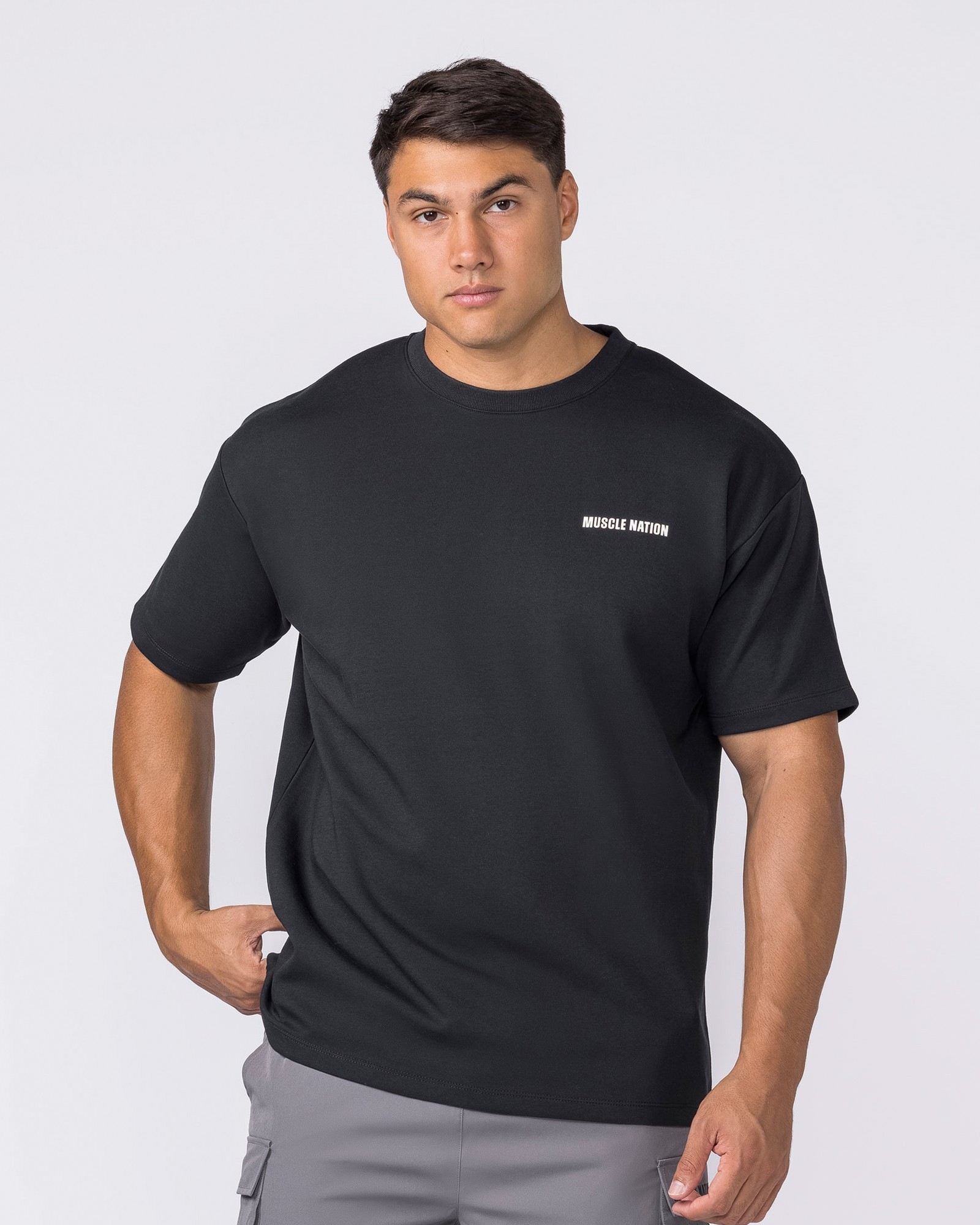Daily Regular Fit Tee - Black