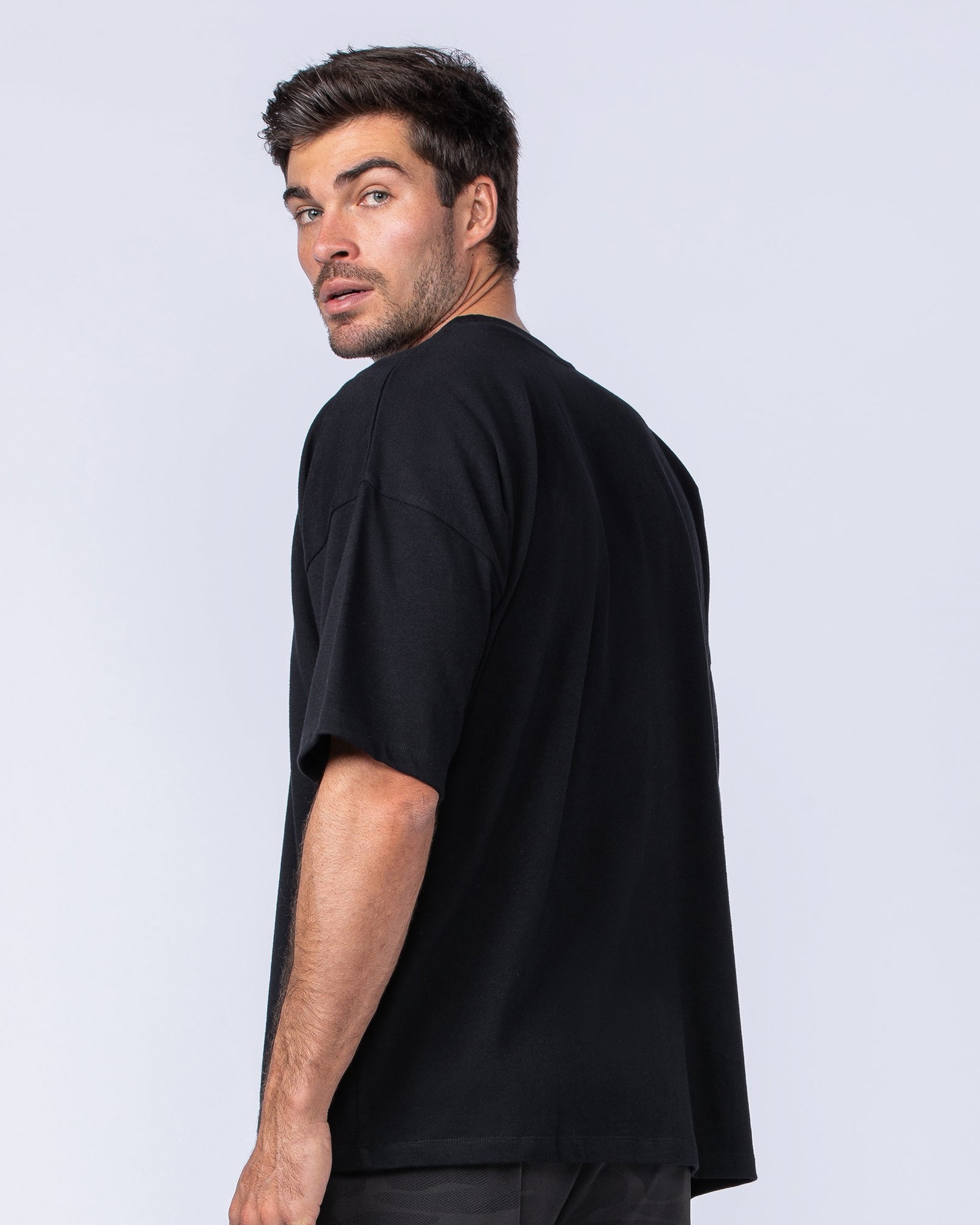 Original Oversized Boxy Tee - Black