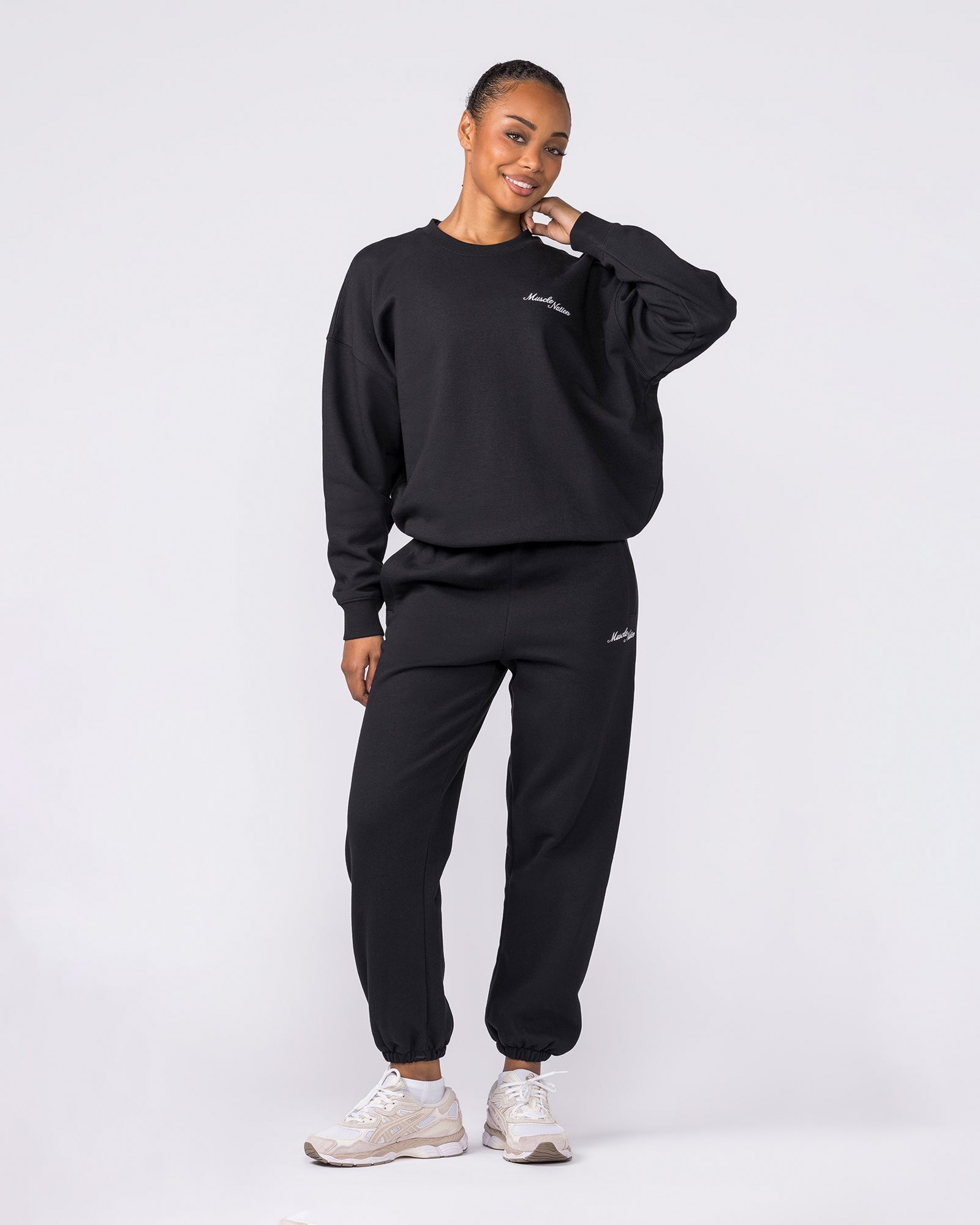 Collective Boxy Pullover - Black