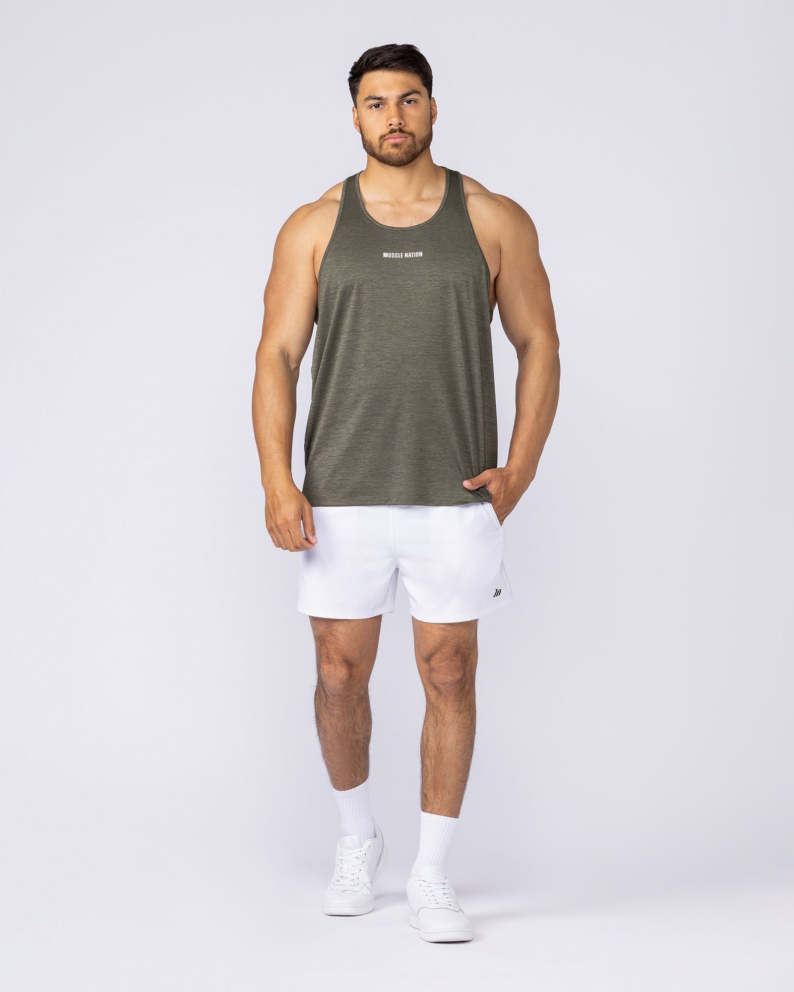 New Heights 4" Shorts - White